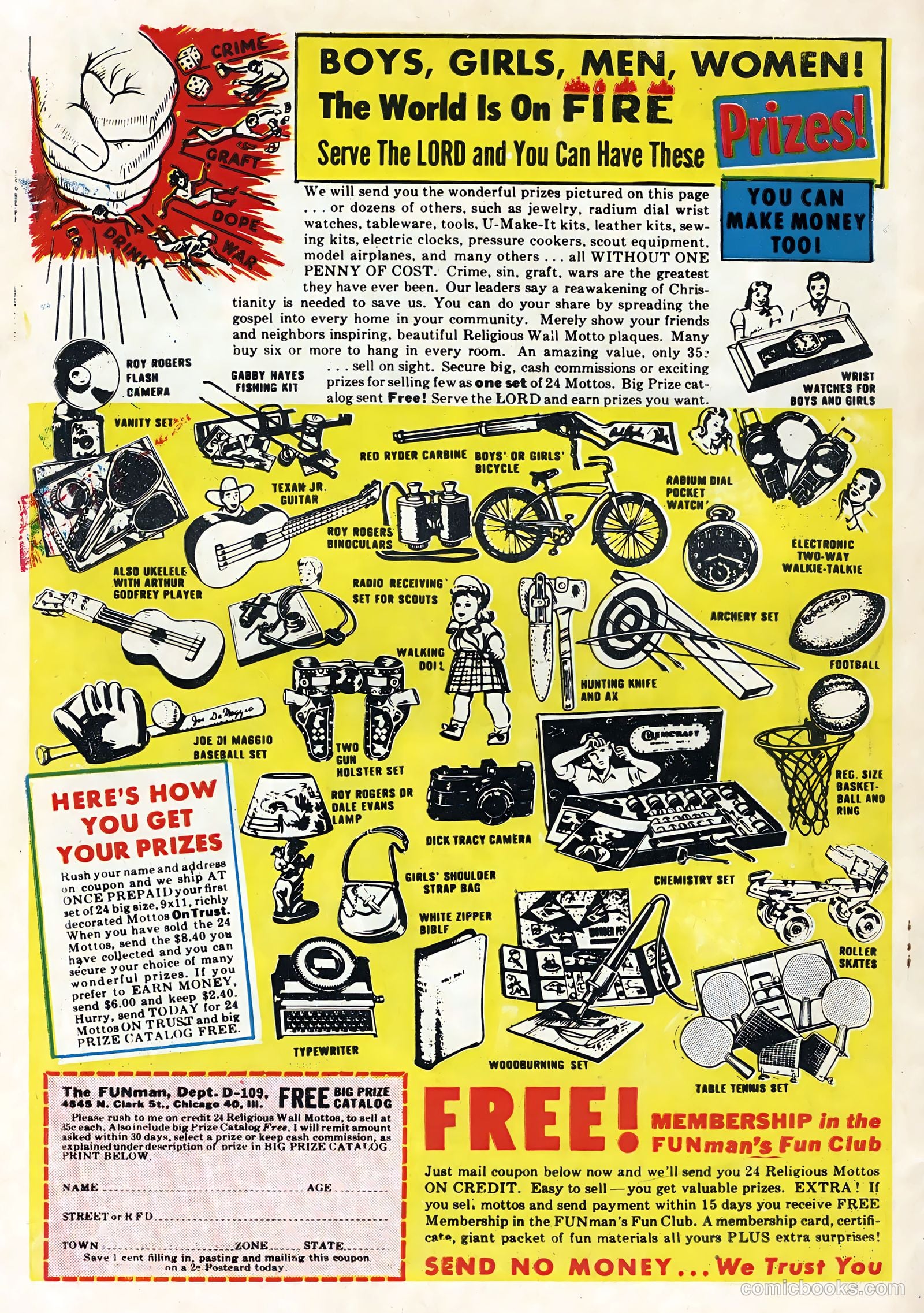 Hot Rods and Racing Cars #16 (1954) — page 36 of 36