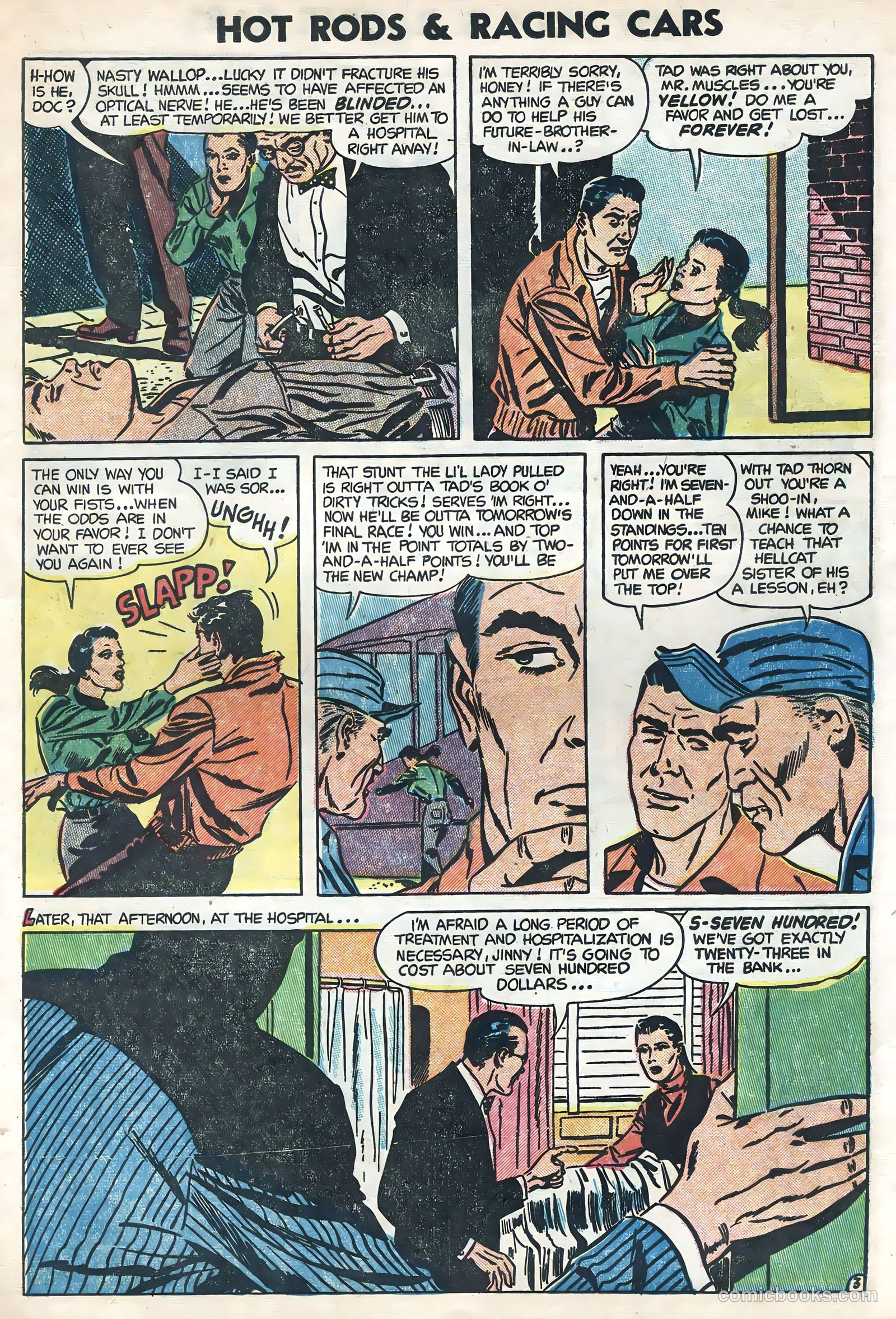 Hot Rods and Racing Cars #17 (1954) — page 5 of 36
