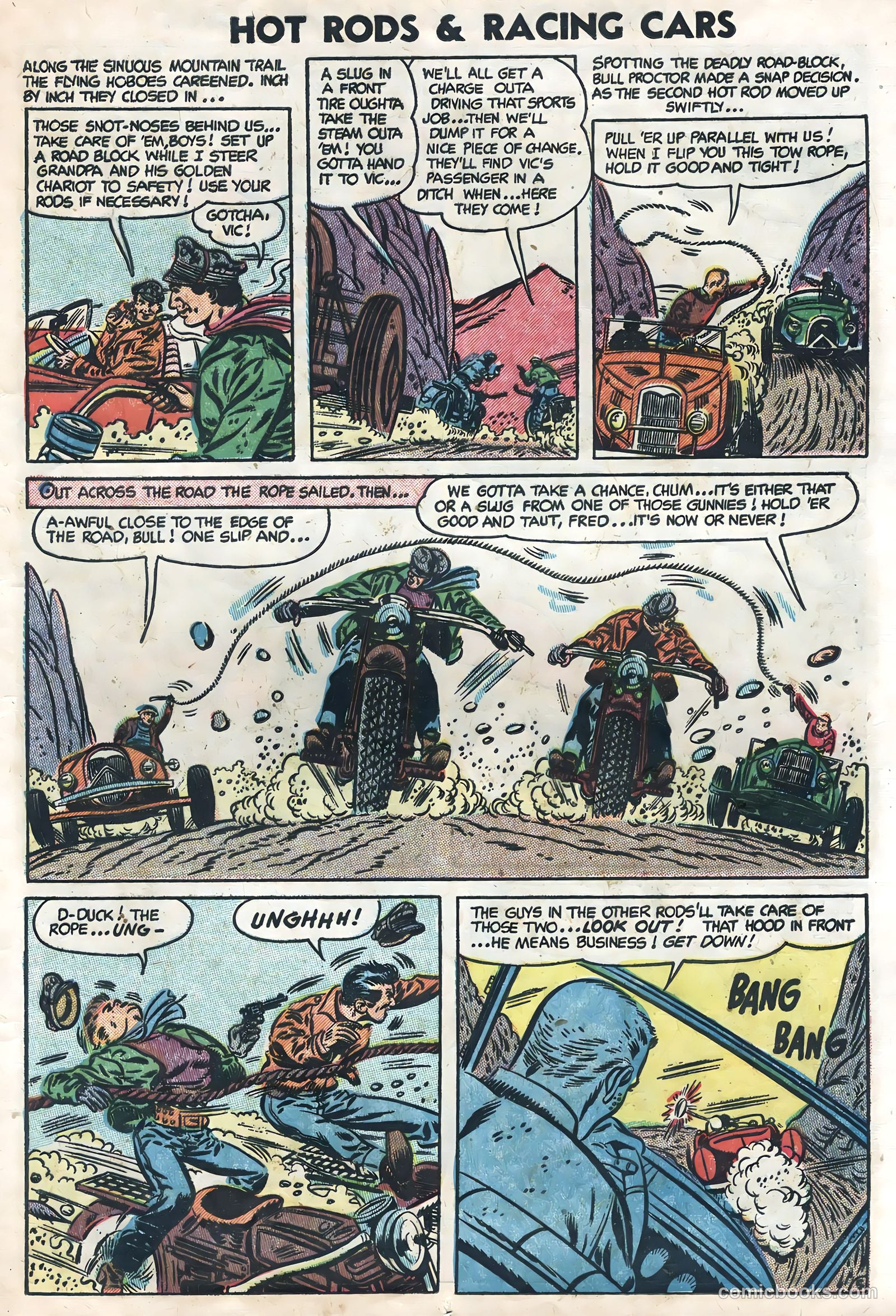 Hot Rods and Racing Cars #17 (1954) — page 13 of 36
