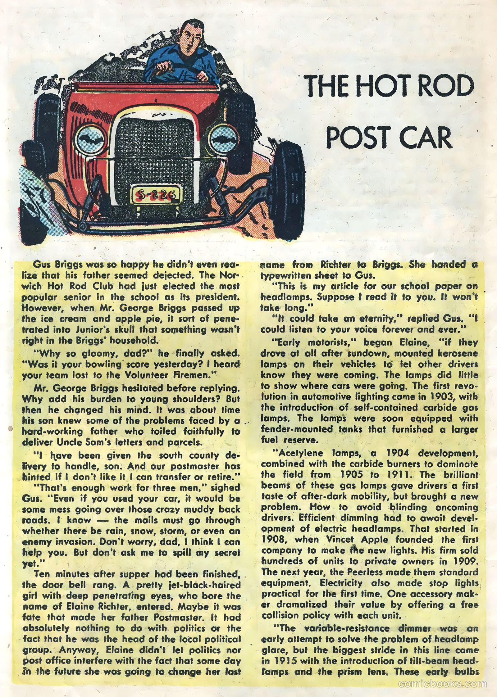 Hot Rods and Racing Cars #17 (1954) — page 18 of 36