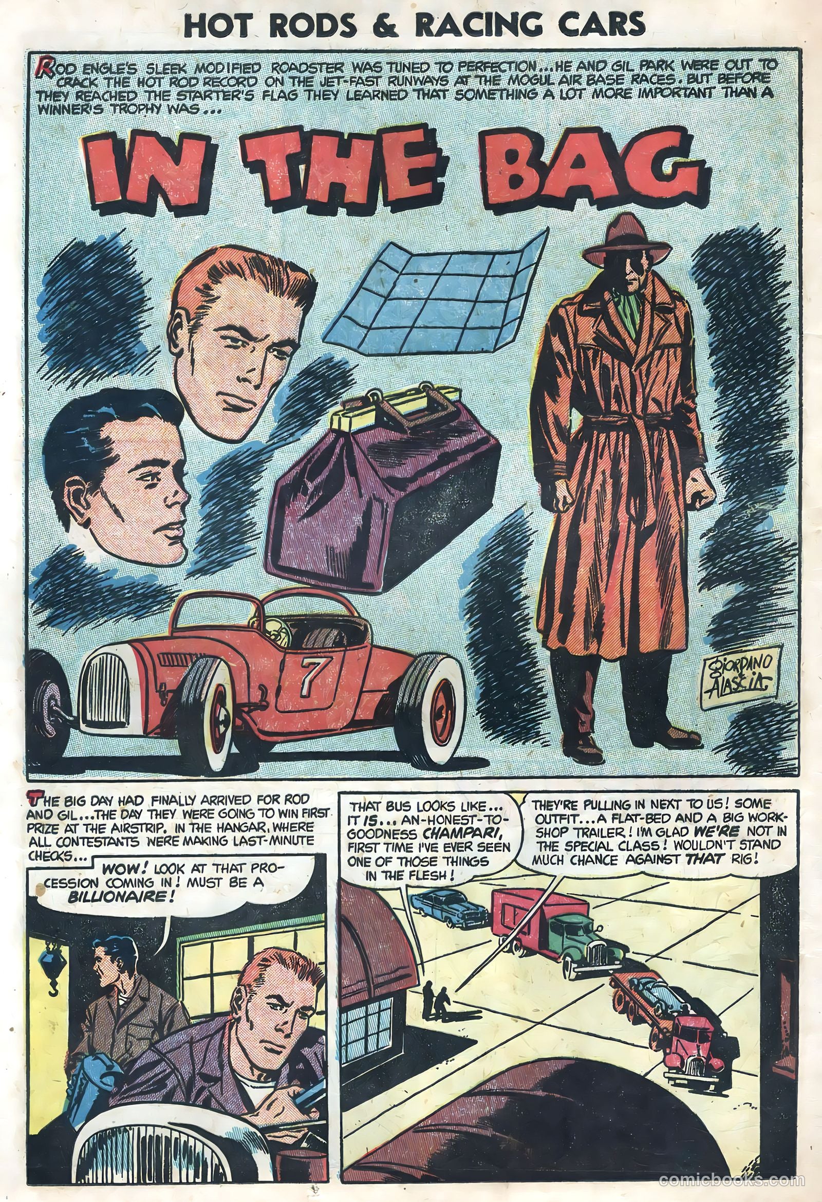 Hot Rods and Racing Cars #17 (1954) — page 24 of 36