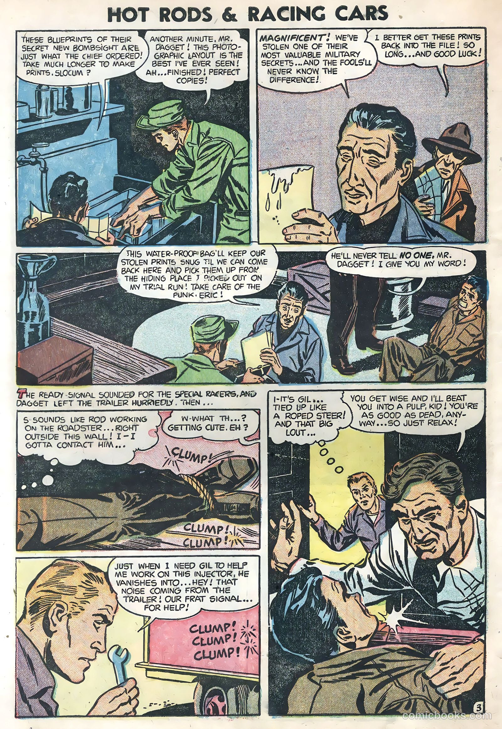 Hot Rods and Racing Cars #17 (1954) — page 26 of 36