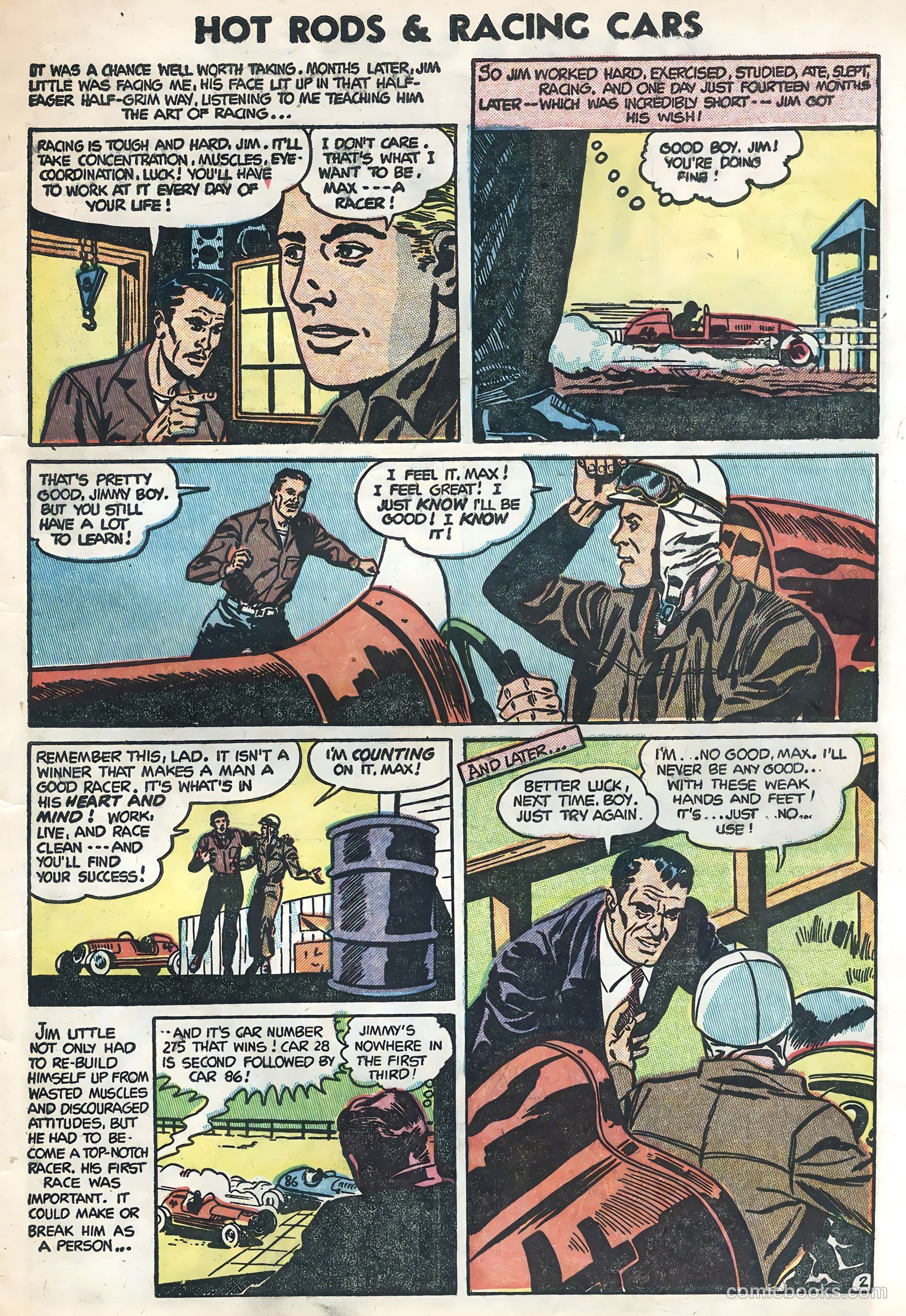 Hot Rods and Racing Cars #17 (1954) — page 31 of 36