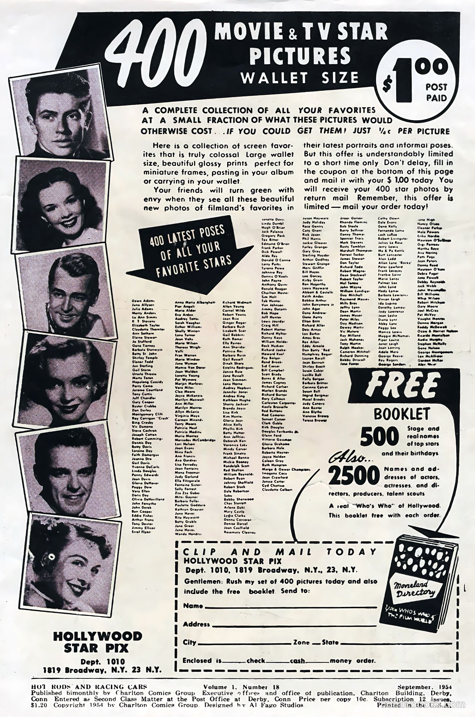 Hot Rods and Racing Cars #18 (1954) — page 2 of 35