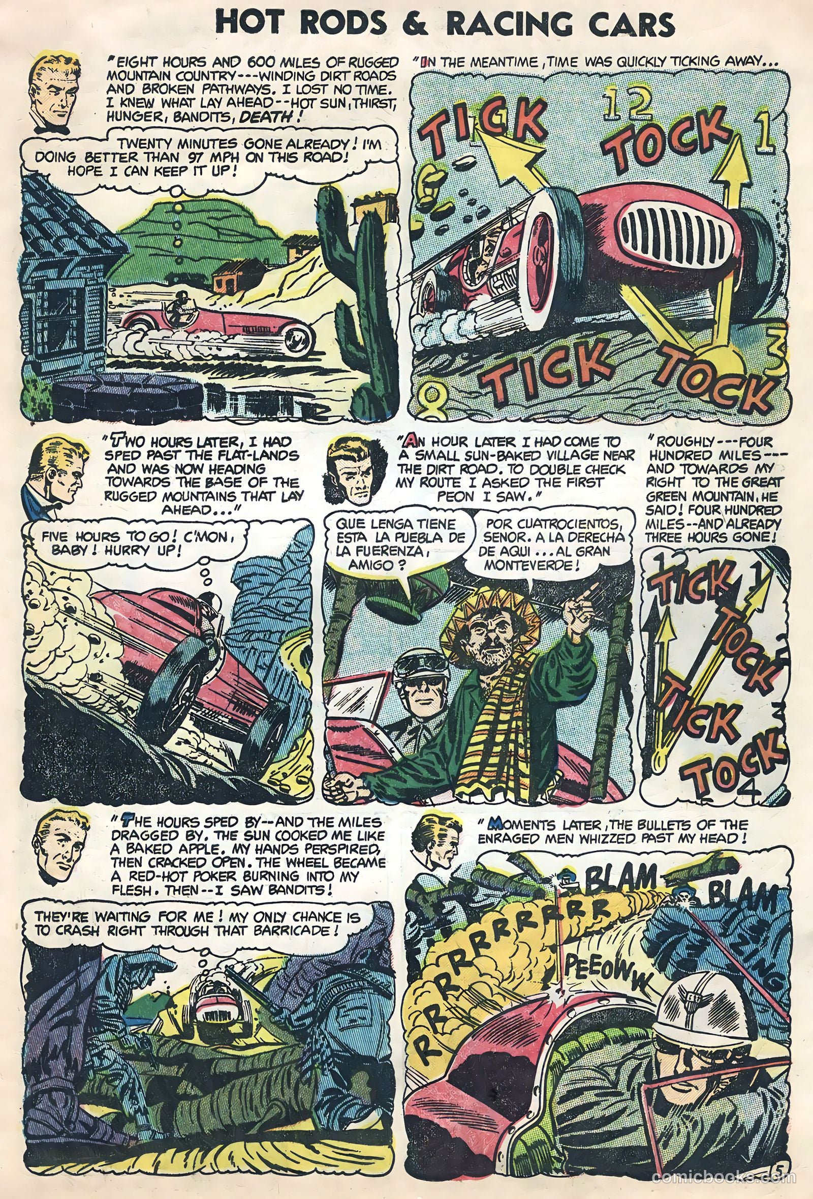 Hot Rods and Racing Cars #18 (1954) — page 13 of 35