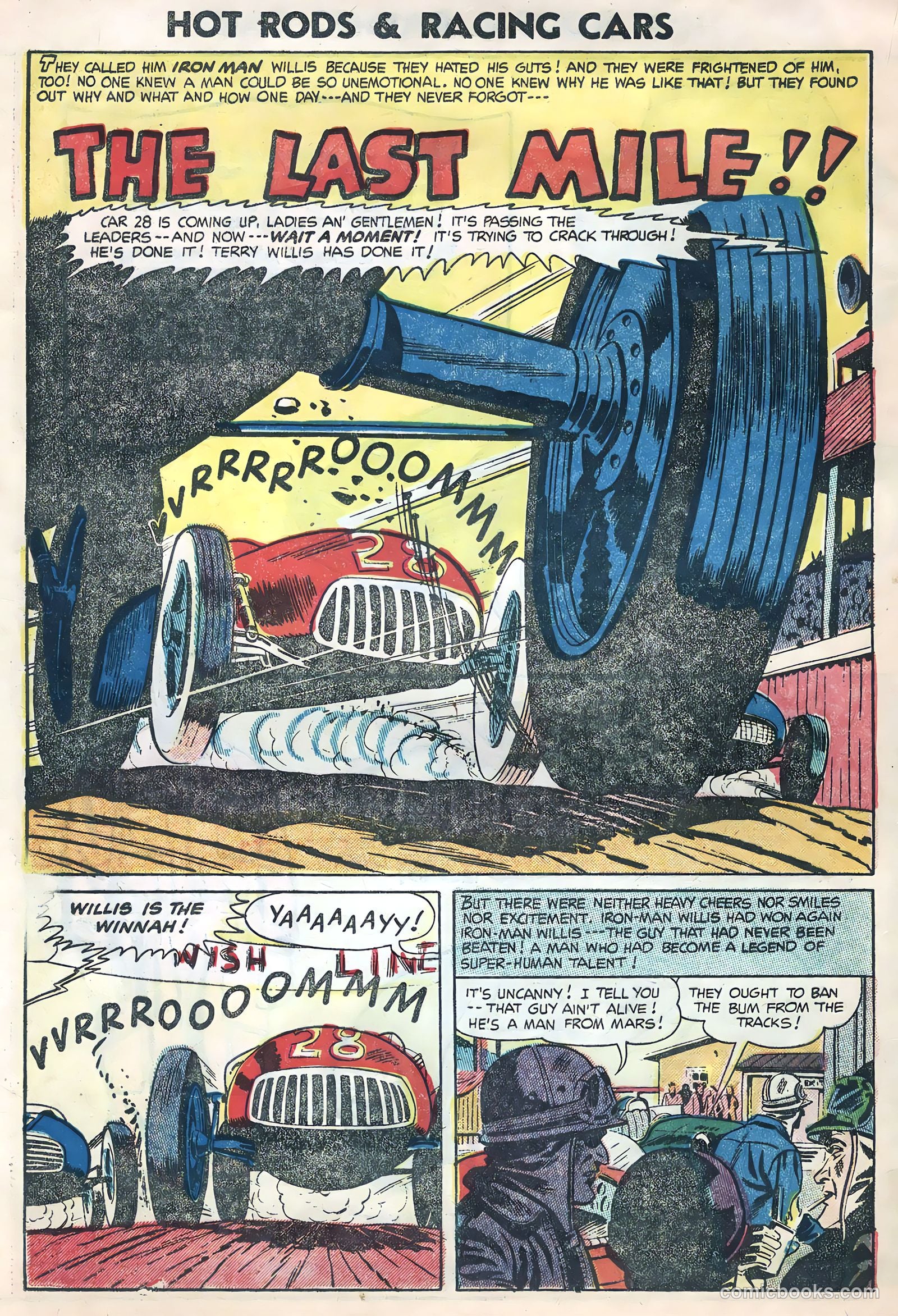 Hot Rods and Racing Cars #18 (1954) — page 19 of 35