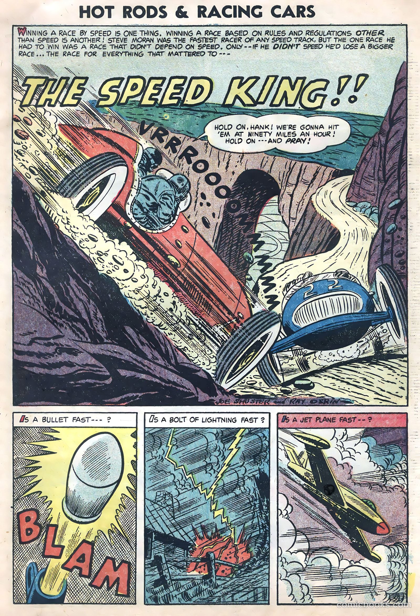 Hot Rods and Racing Cars #18 (1954) — page 22 of 35