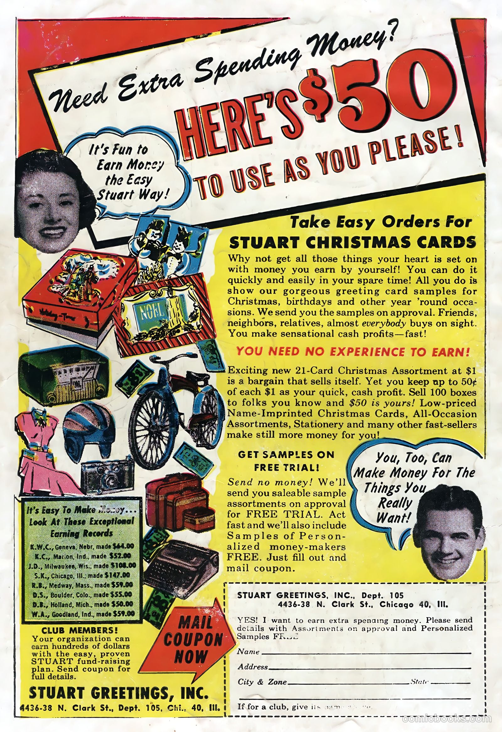 Hot Rods and Racing Cars #18 (1954) — page 35 of 35