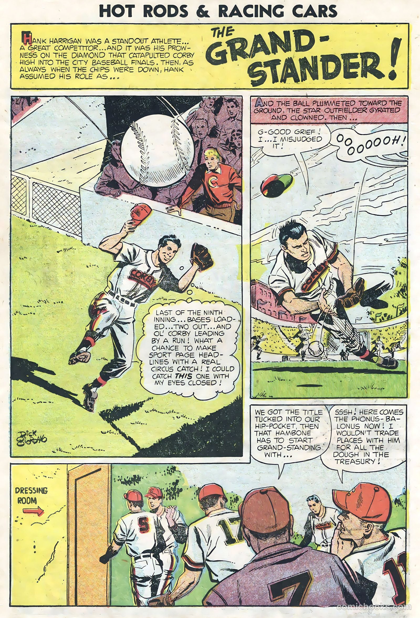 Hot Rods and Racing Cars #19 (1954) — page 11 of 36