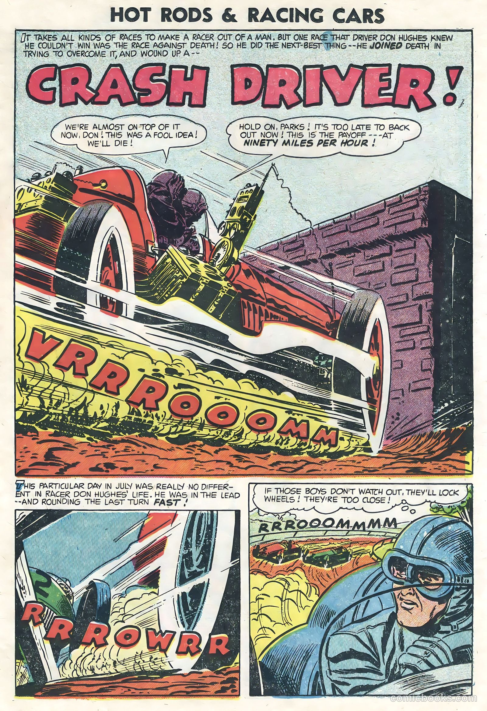 Hot Rods and Racing Cars #19 (1954) — page 19 of 36