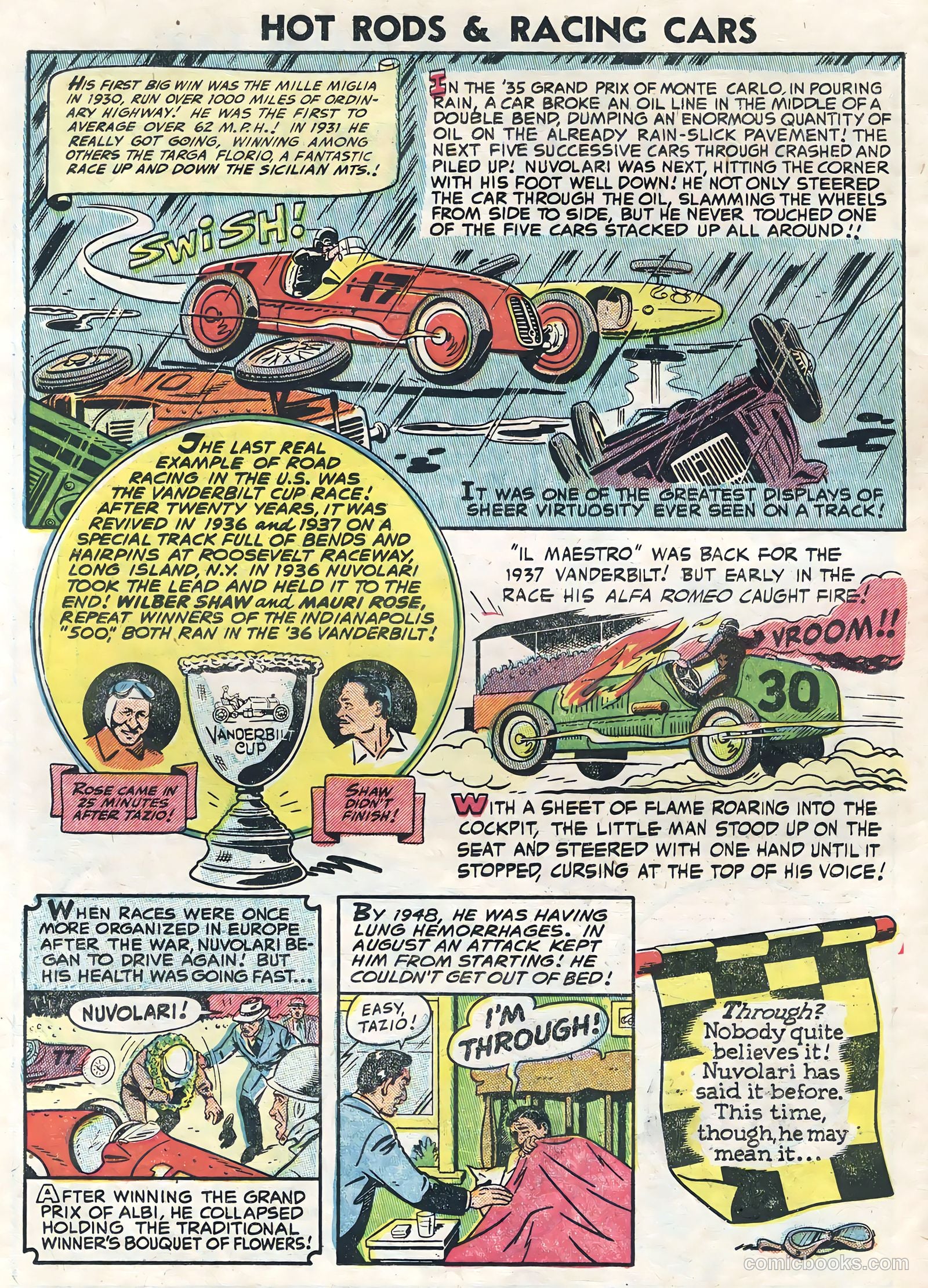Hot Rods and Racing Cars #19 (1954) — page 26 of 36