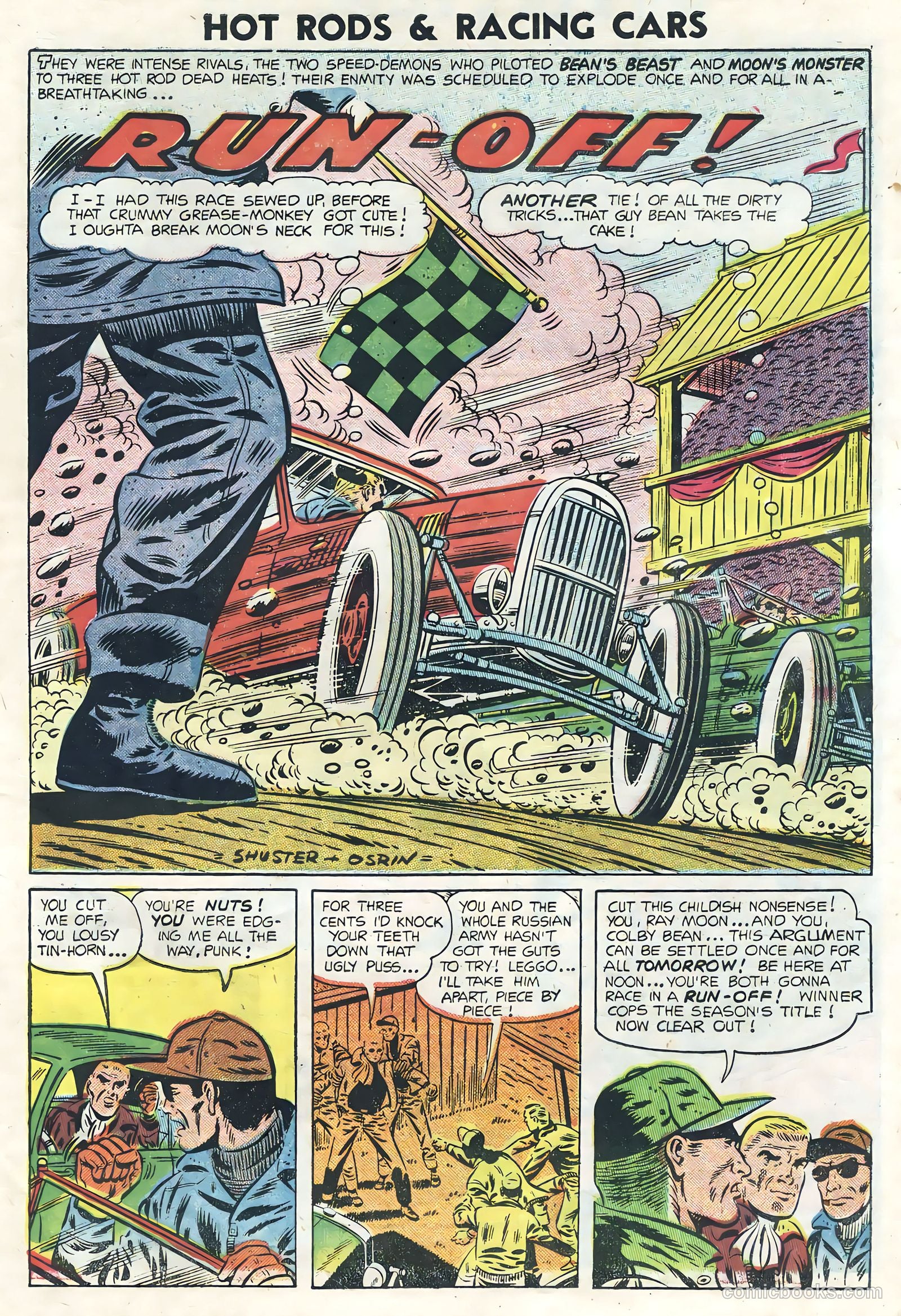 Hot Rods and Racing Cars #19 (1954) — page 27 of 36