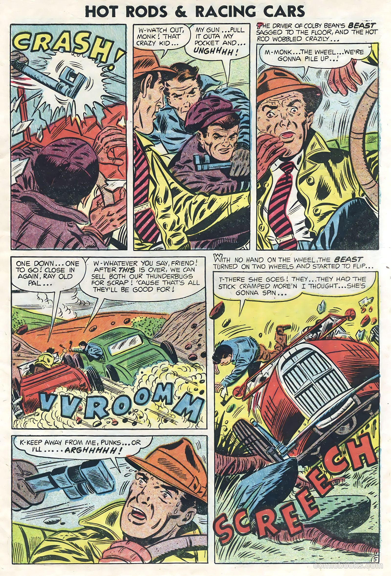 Hot Rods and Racing Cars #19 (1954) — page 31 of 36