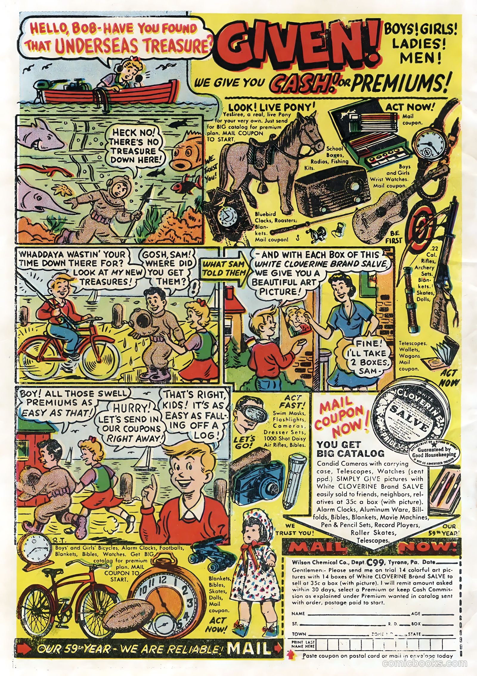 Hot Rods and Racing Cars #19 (1954) — page 36 of 36