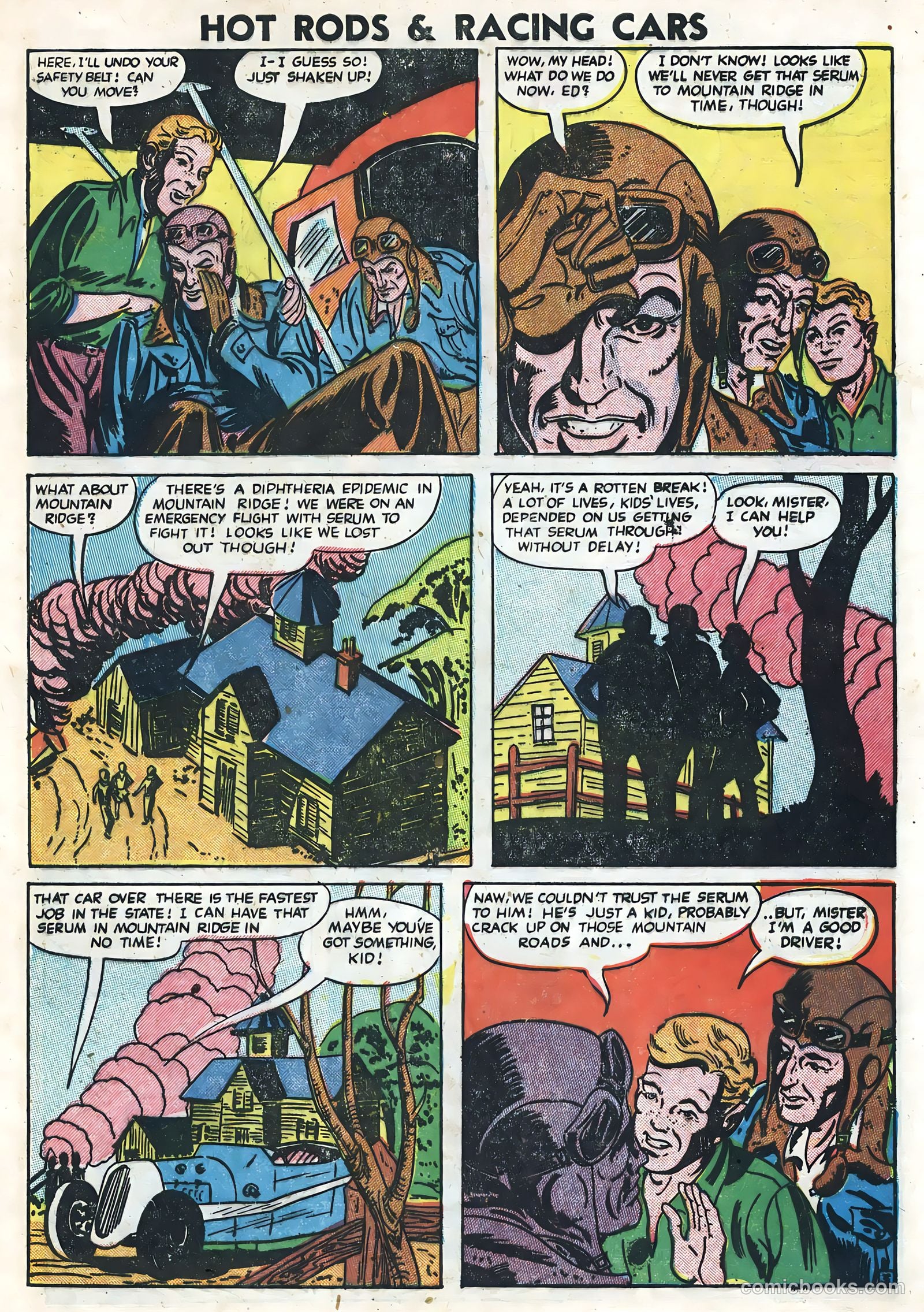 Hot Rods and Racing Cars #2 (1952) — page 5 of 36