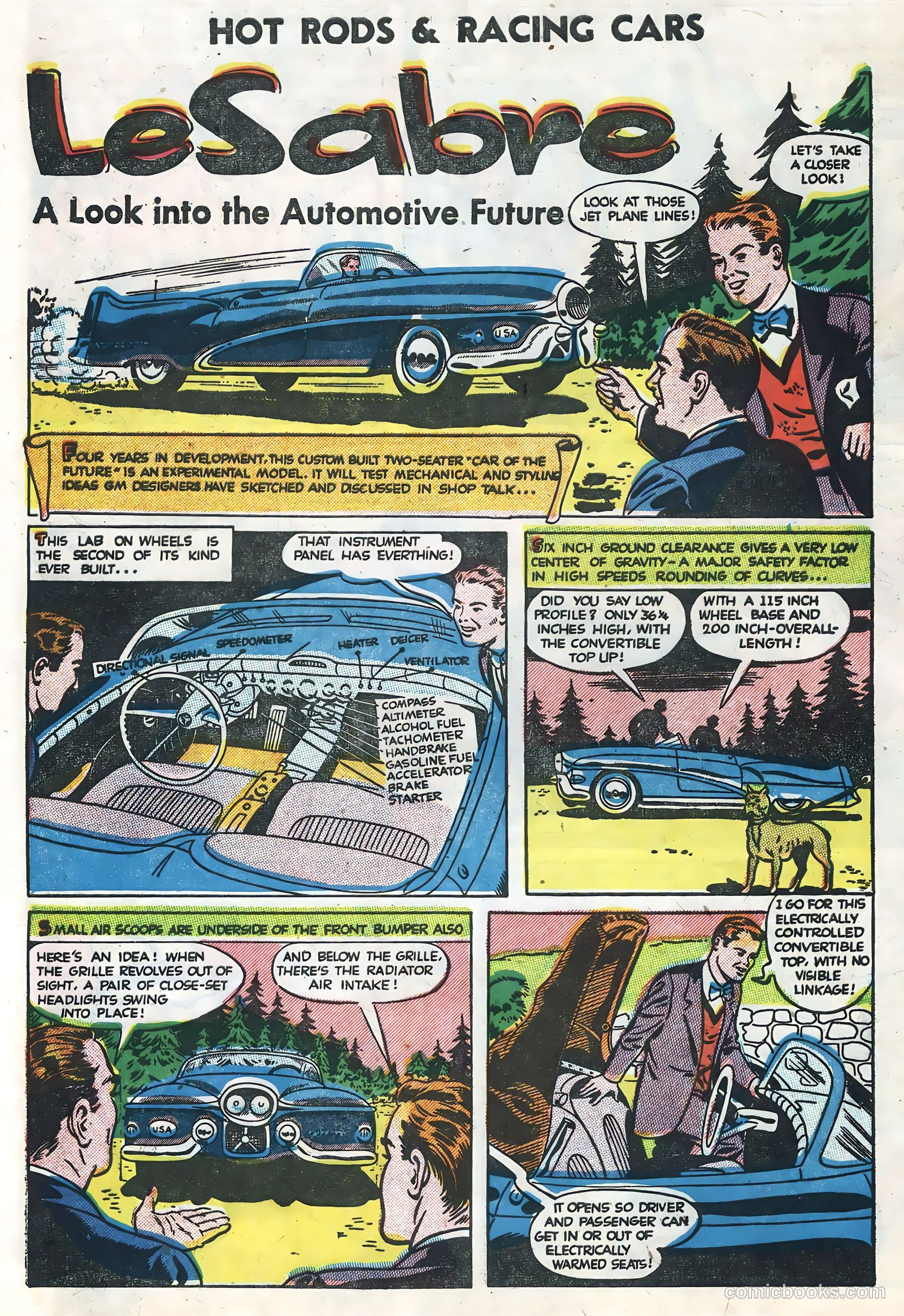 Hot Rods and Racing Cars #2 (1952) — page 10 of 36
