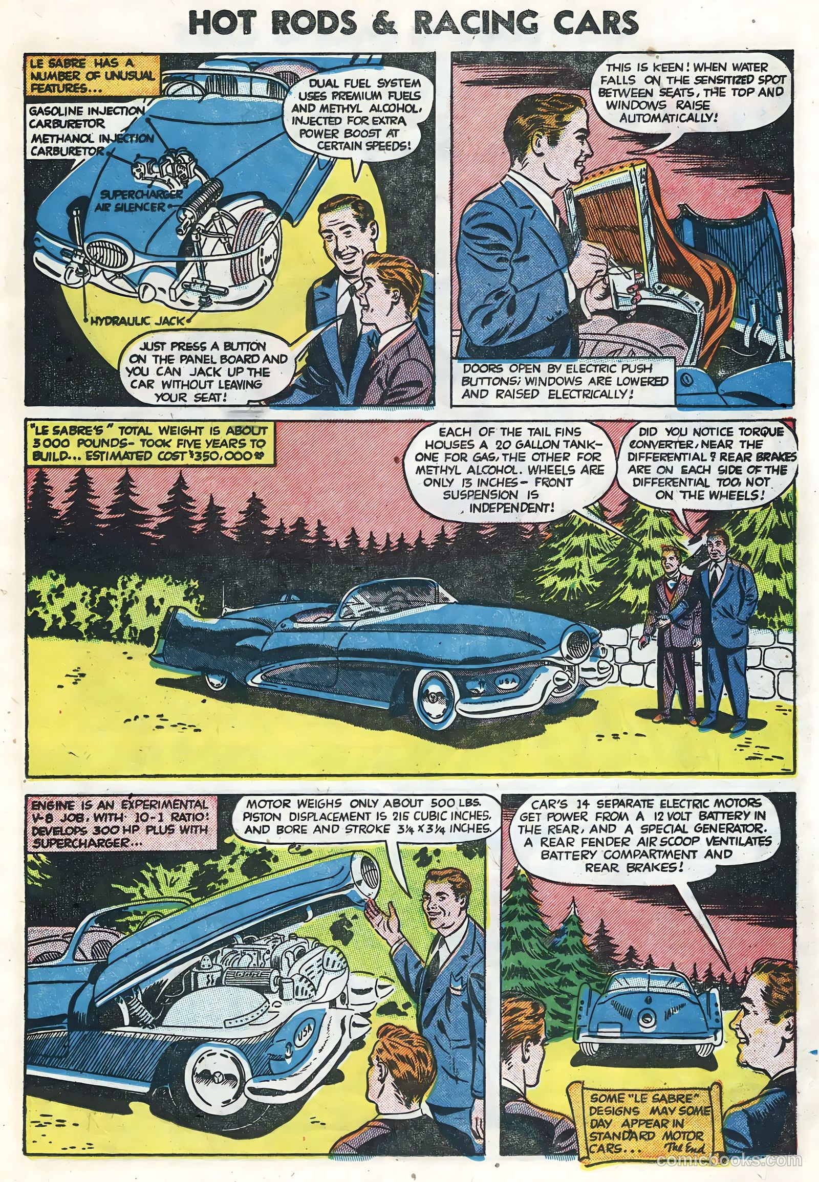 Hot Rods and Racing Cars #2 (1952) — page 11 of 36