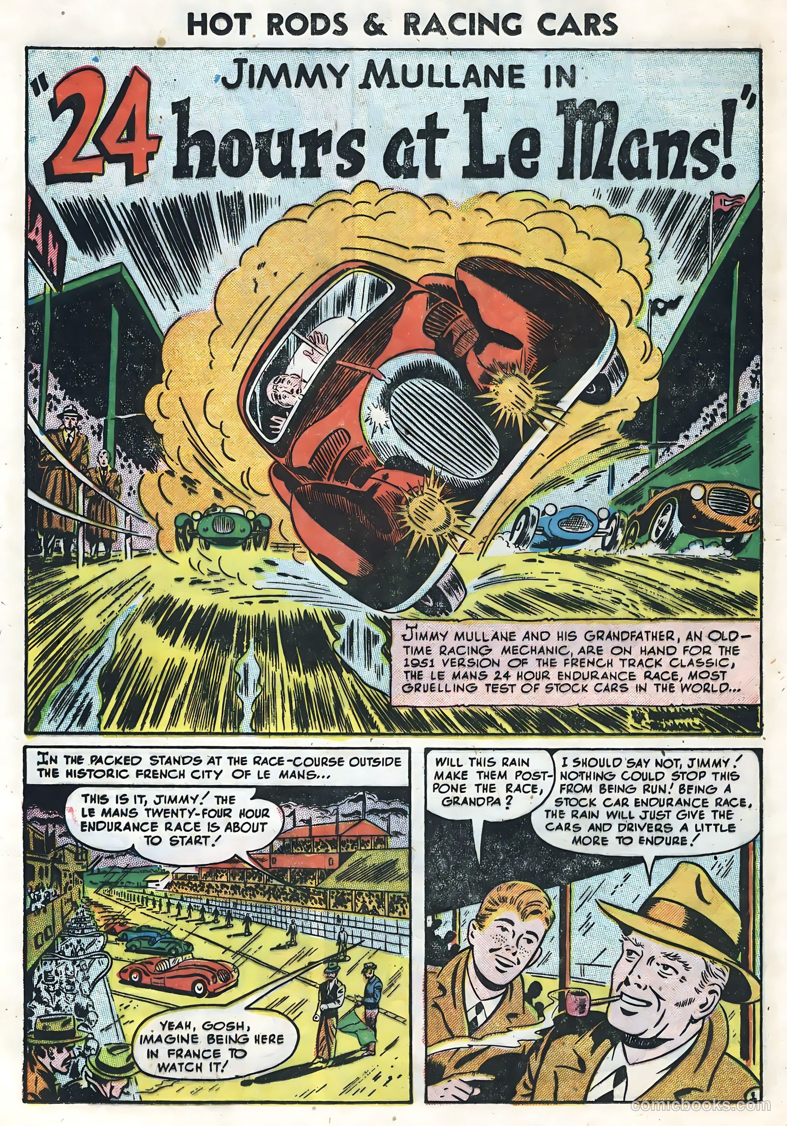 Hot Rods and Racing Cars #2 (1952) — page 12 of 36
