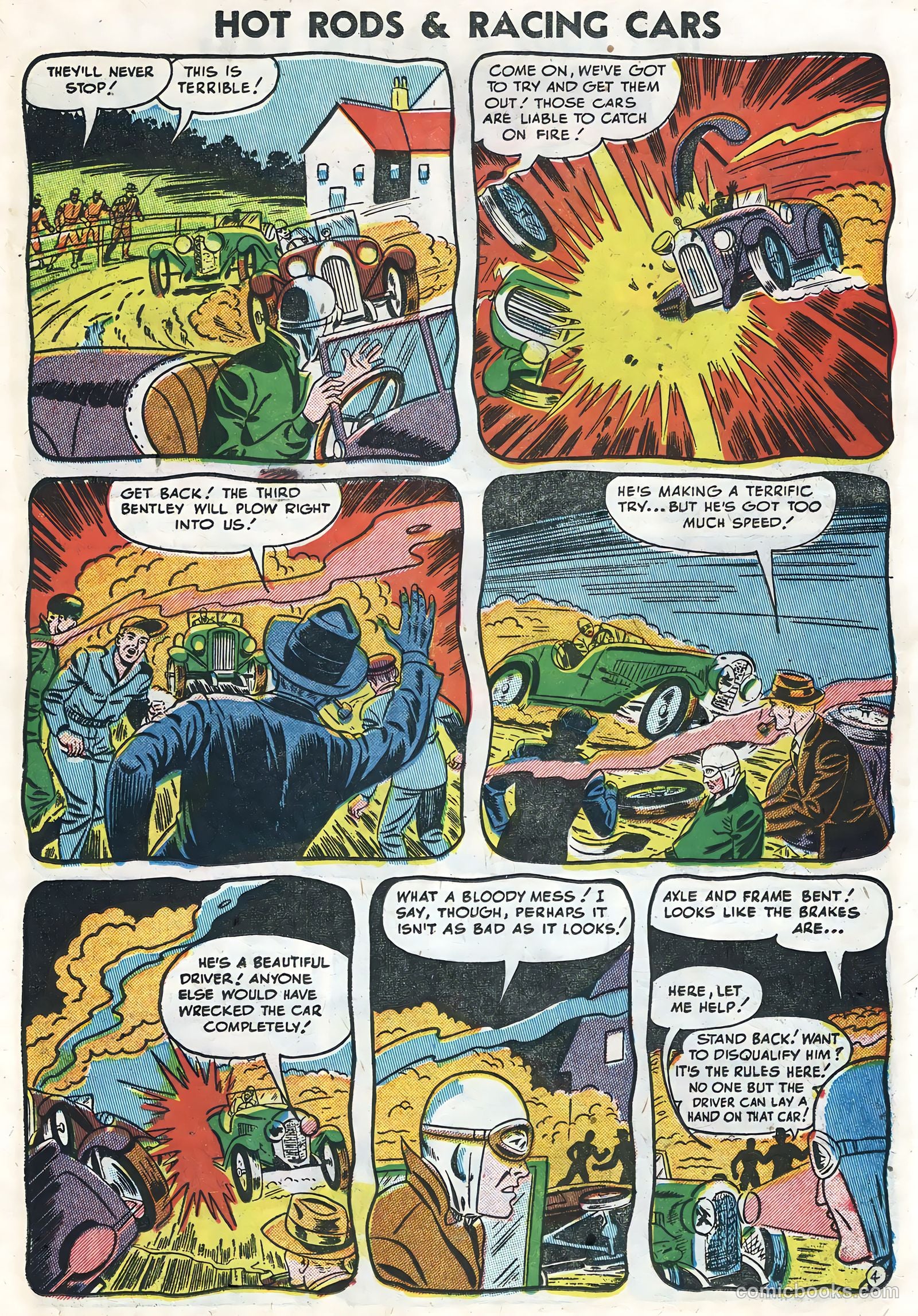 Hot Rods and Racing Cars #2 (1952) — page 15 of 36