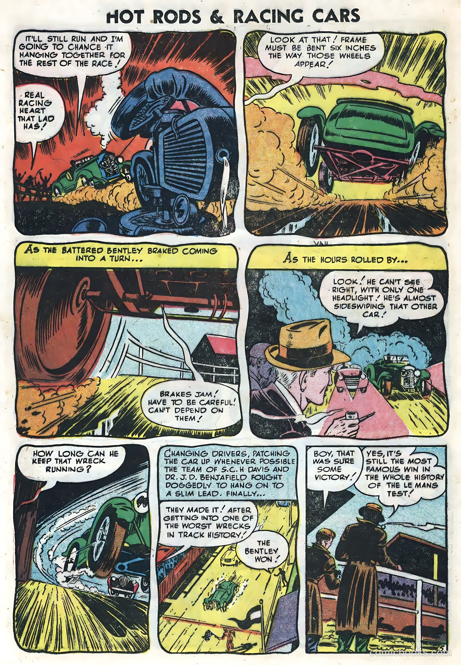 Hot Rods and Racing Cars #2 (1952) — page 16 of 36