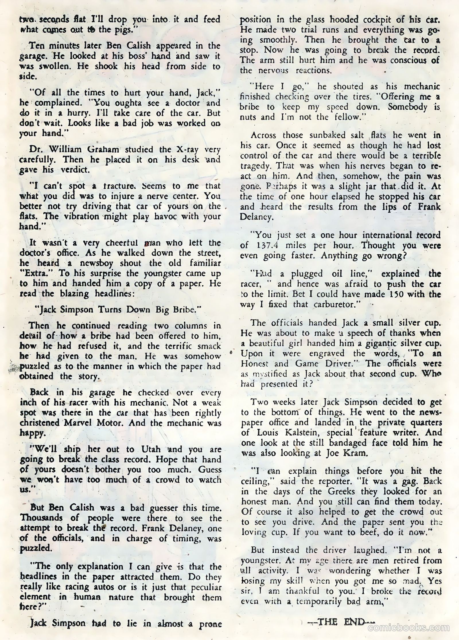 Hot Rods and Racing Cars #2 (1952) — page 19 of 36