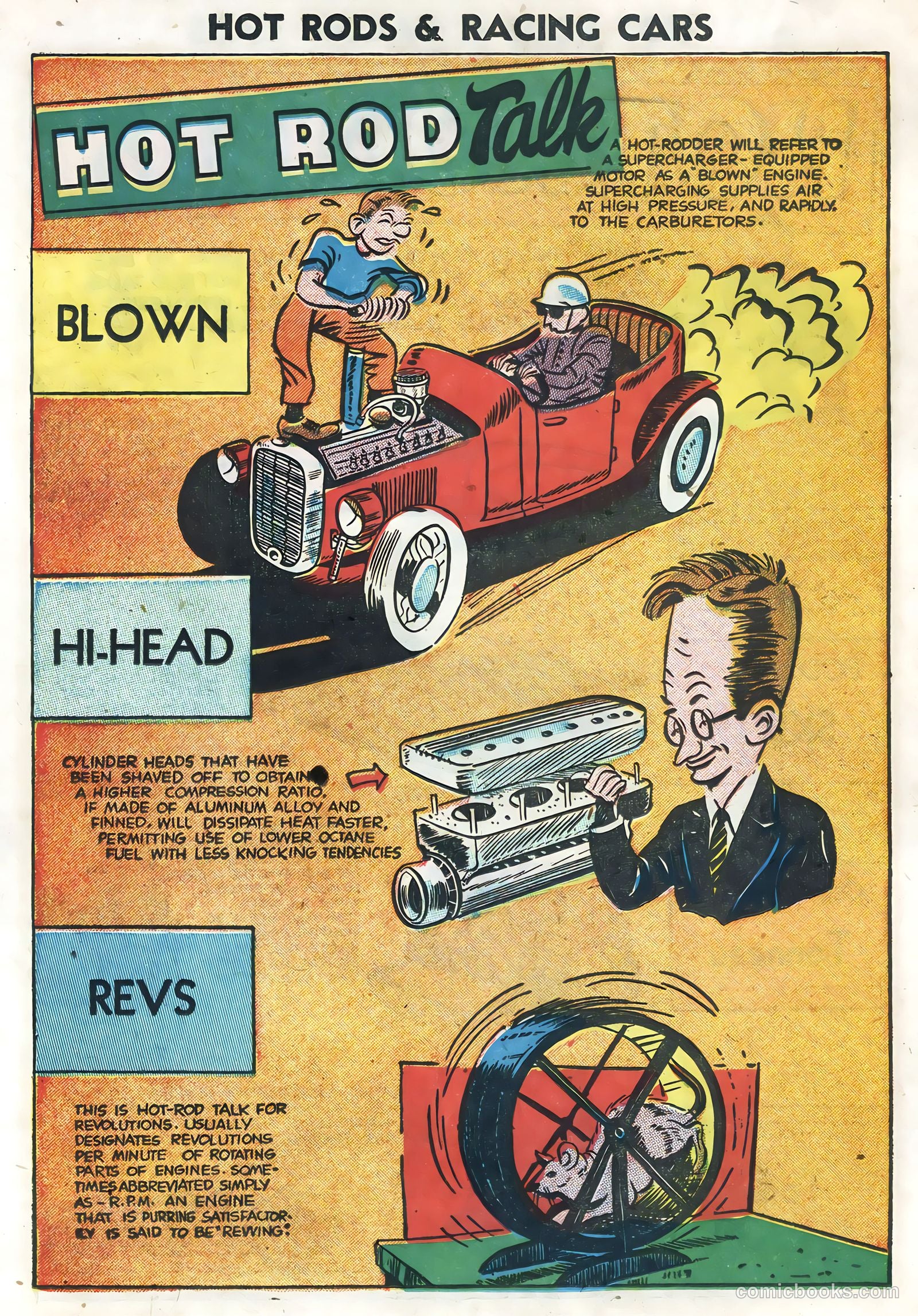Hot Rods and Racing Cars #2 (1952) — page 22 of 36