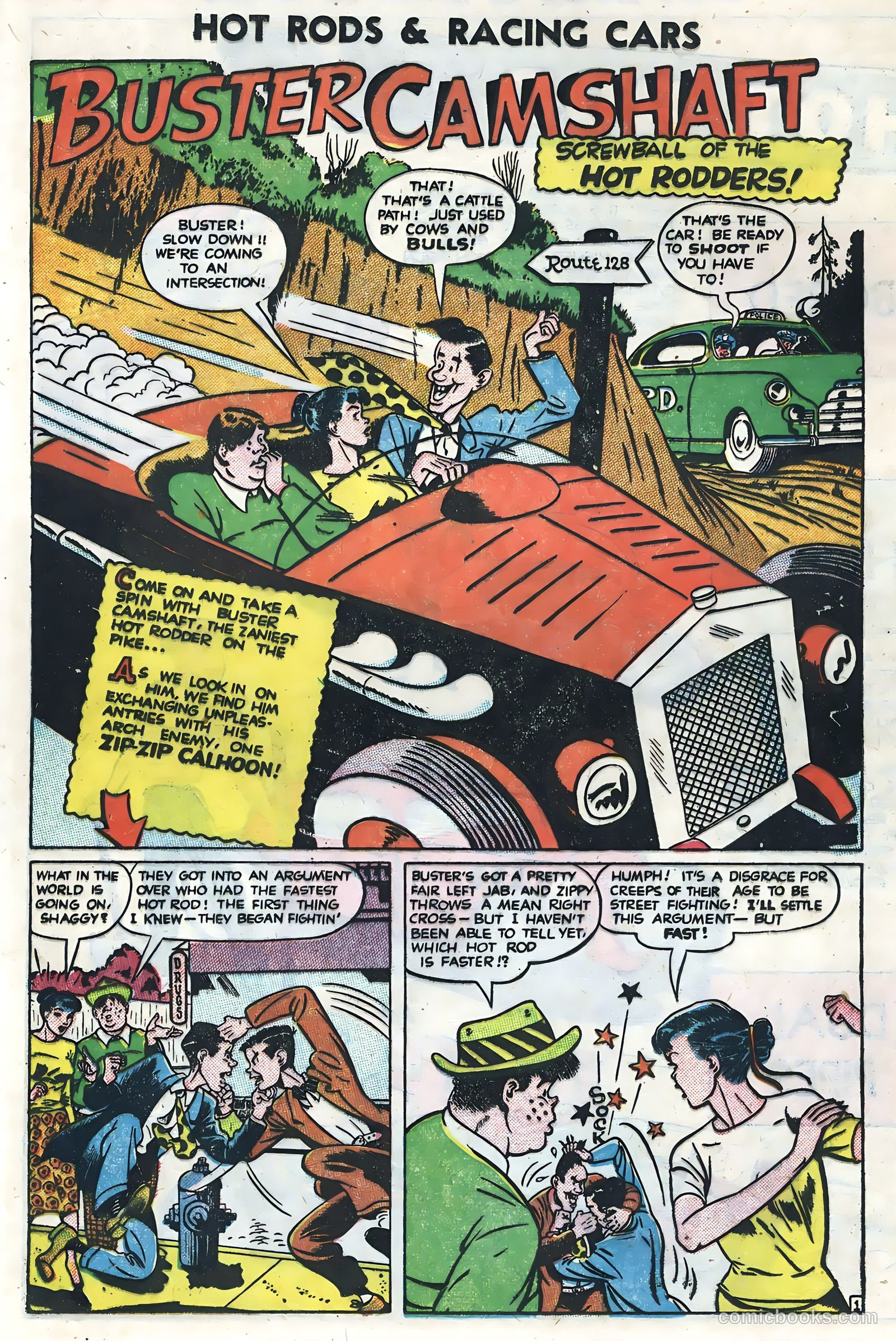 Hot Rods and Racing Cars #2 (1952) — page 24 of 36