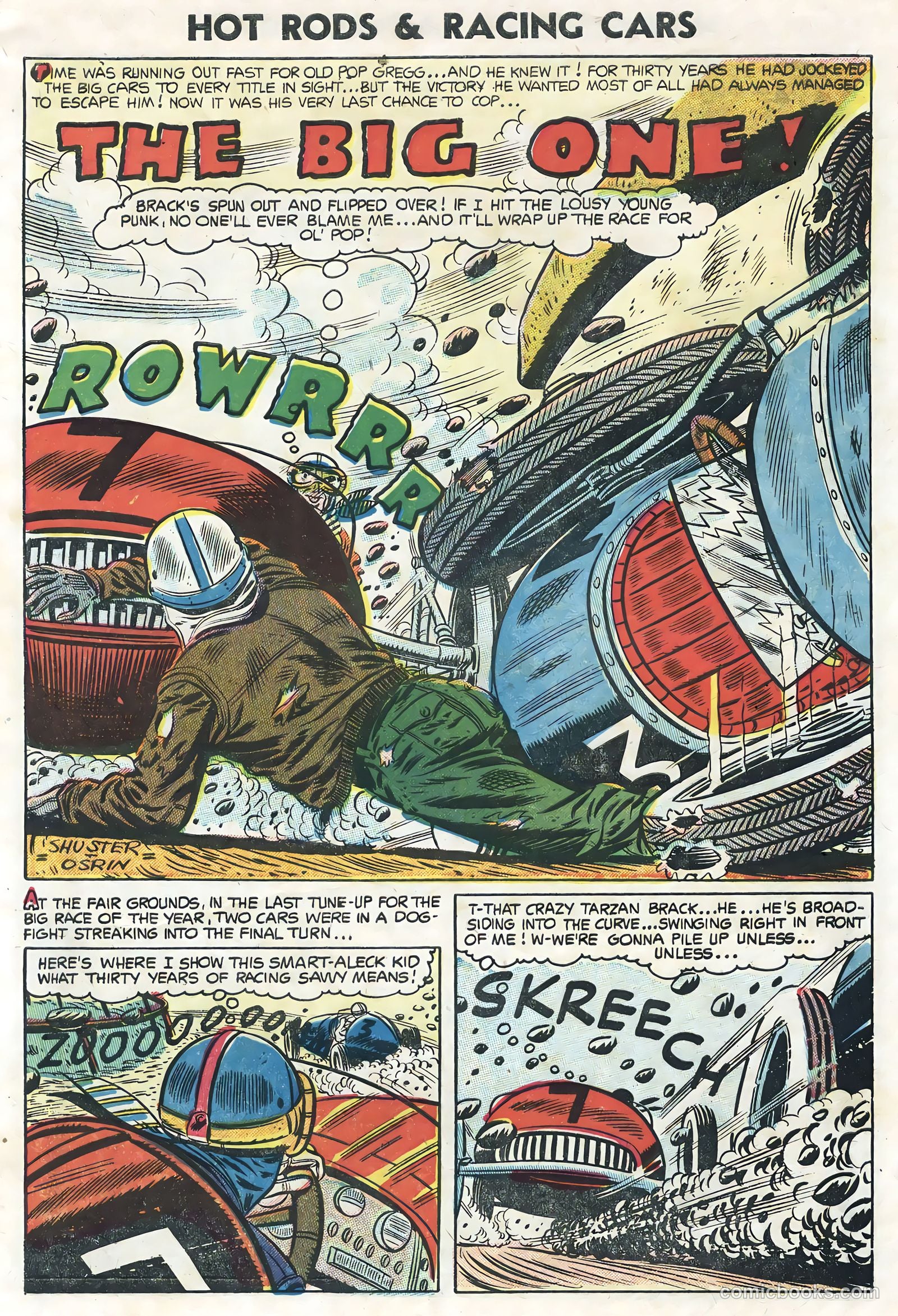 Hot Rods and Racing Cars #20 (1955) — page 3 of 35