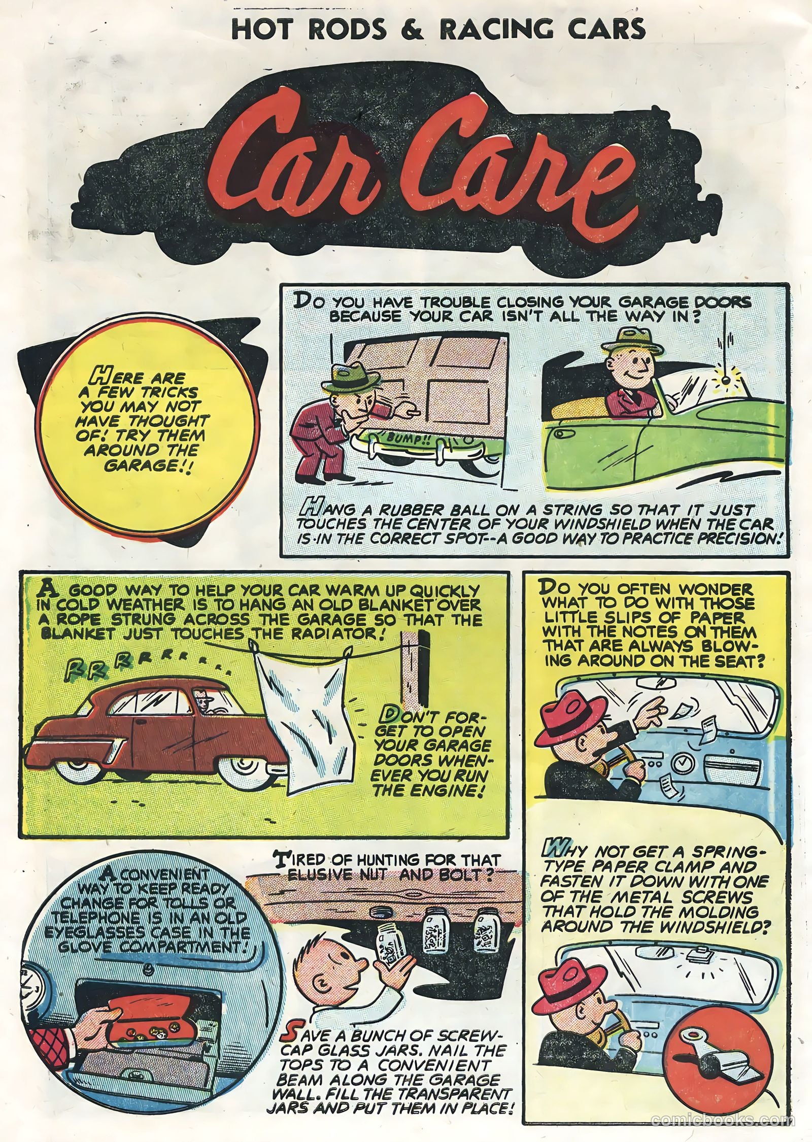 Hot Rods and Racing Cars #20 (1955) — page 10 of 35