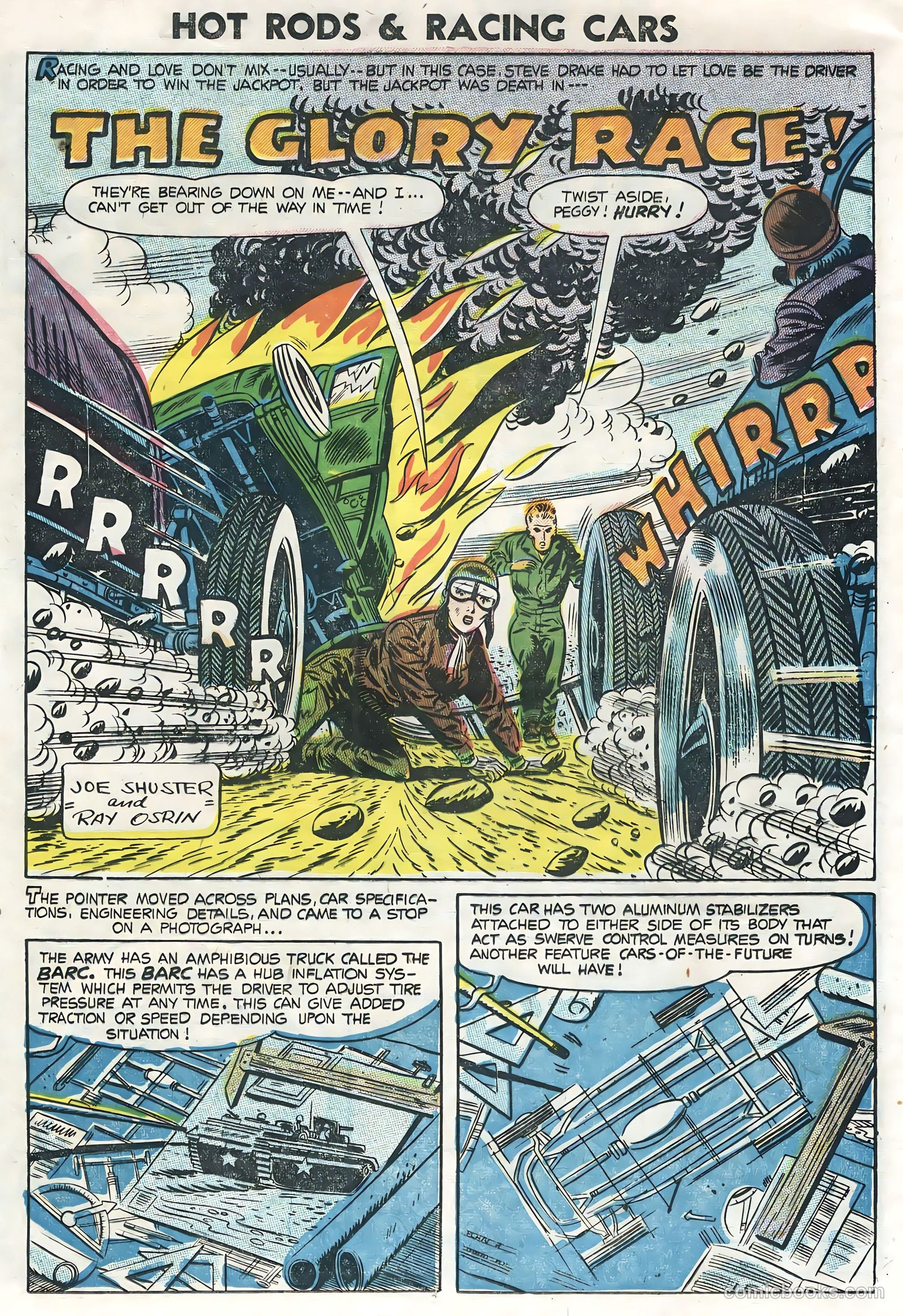 Hot Rods and Racing Cars #20 (1955) — page 12 of 35
