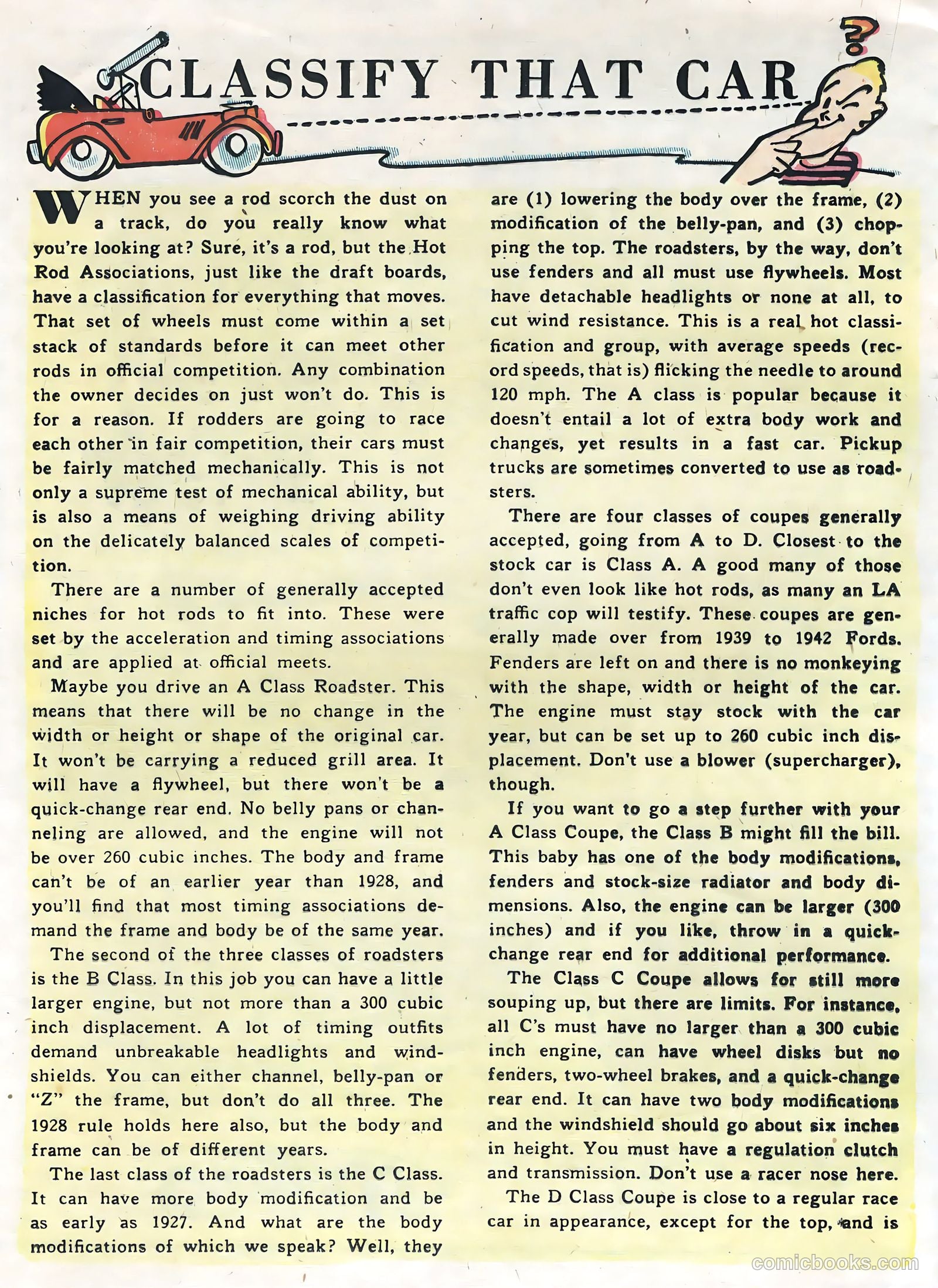 Hot Rods and Racing Cars #20 (1955) — page 19 of 35