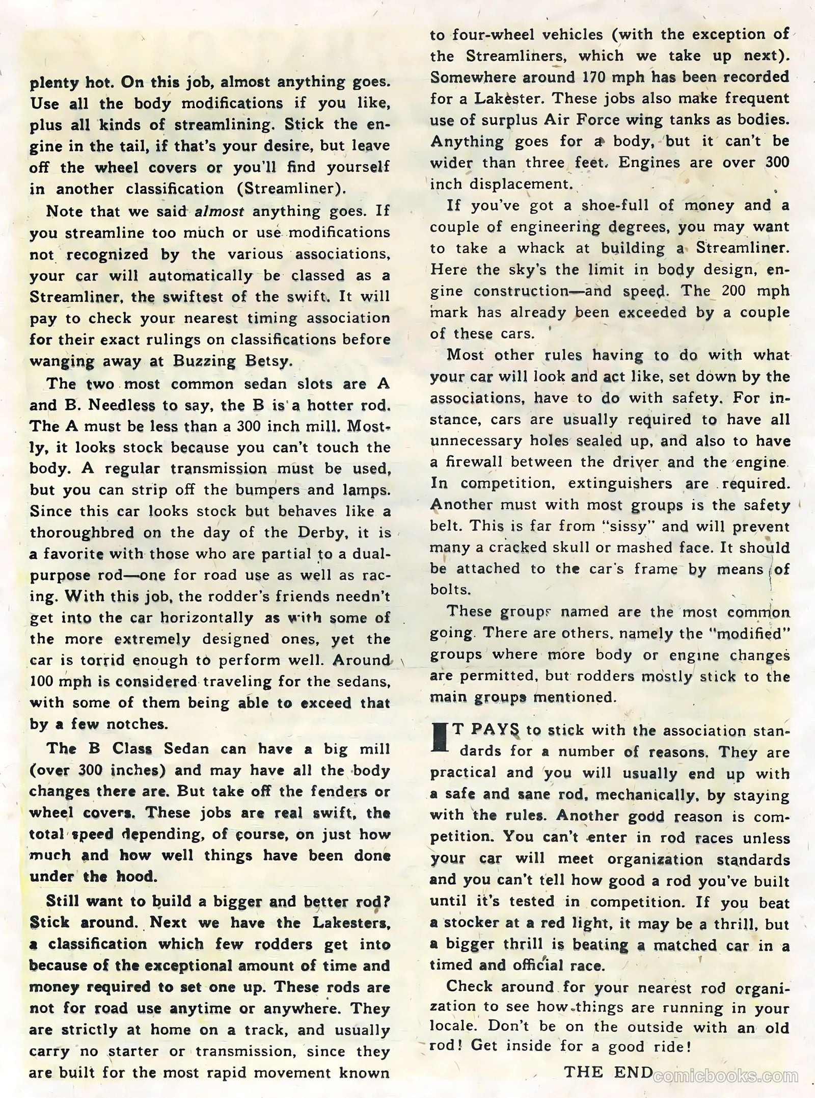 Hot Rods and Racing Cars #20 (1955) — page 20 of 35
