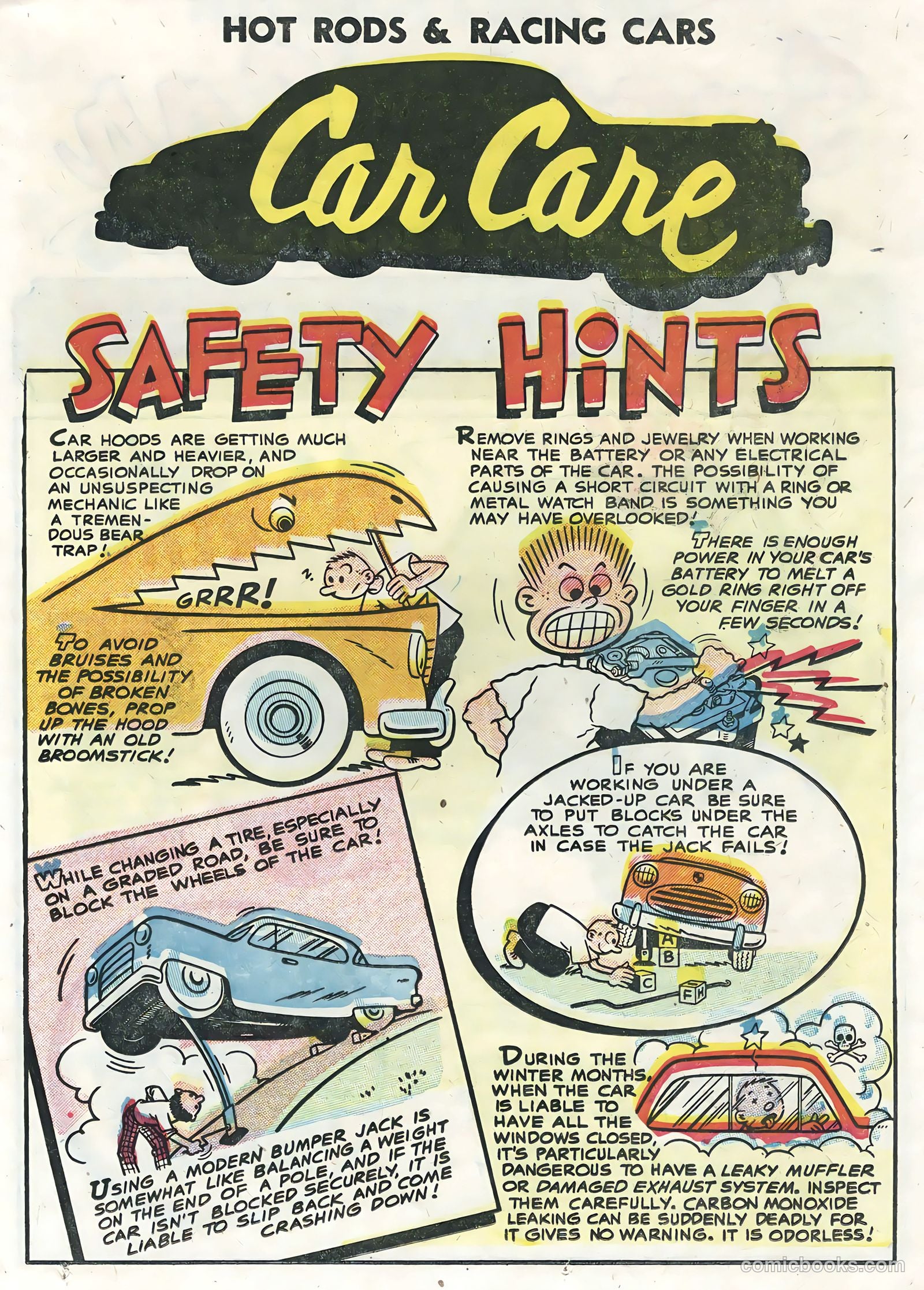 Hot Rods and Racing Cars #20 (1955) — page 22 of 35