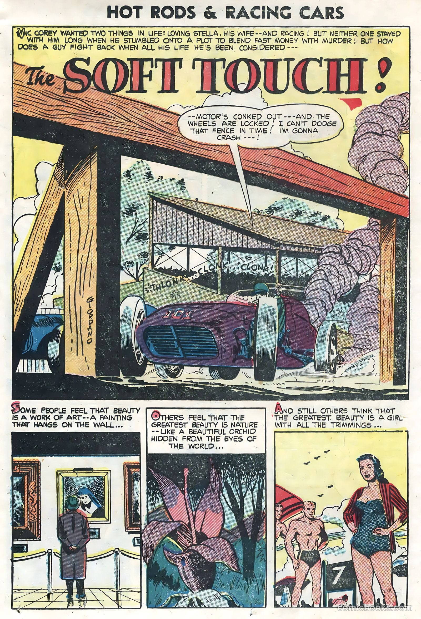 Hot Rods and Racing Cars #20 (1955) — page 24 of 35