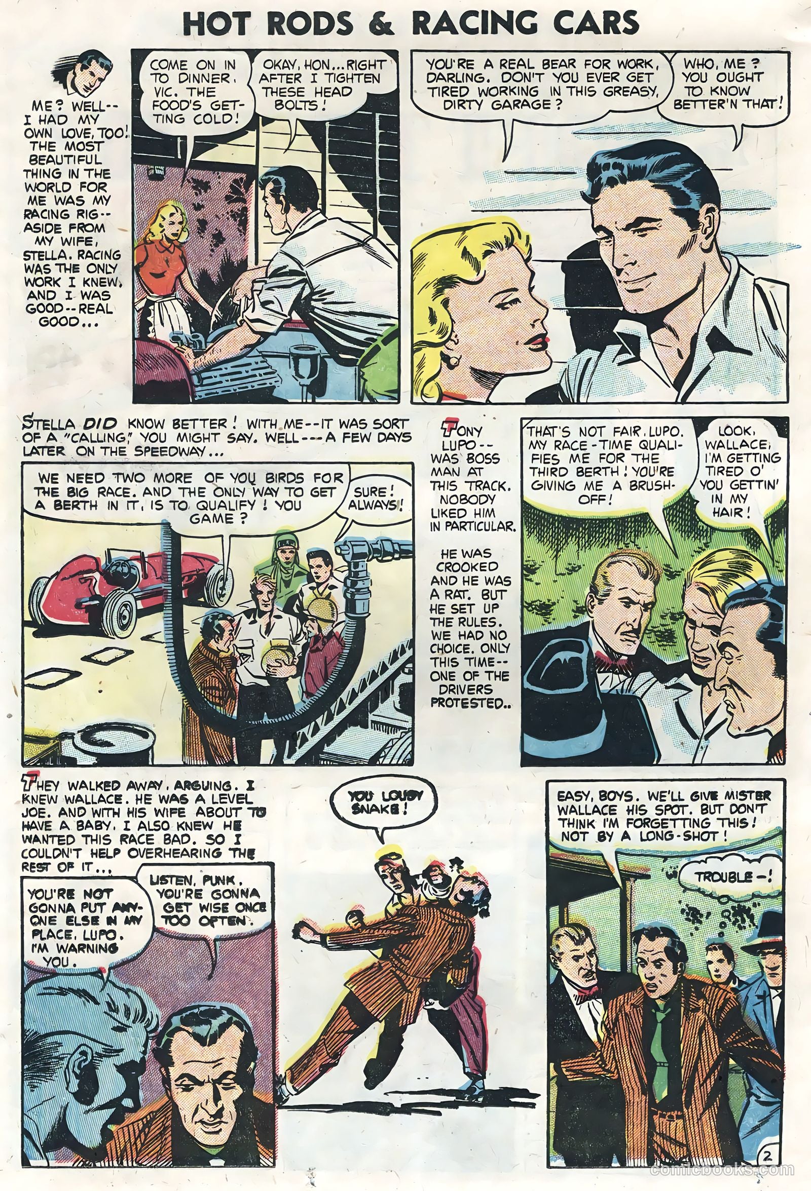 Hot Rods and Racing Cars #20 (1955) — page 25 of 35