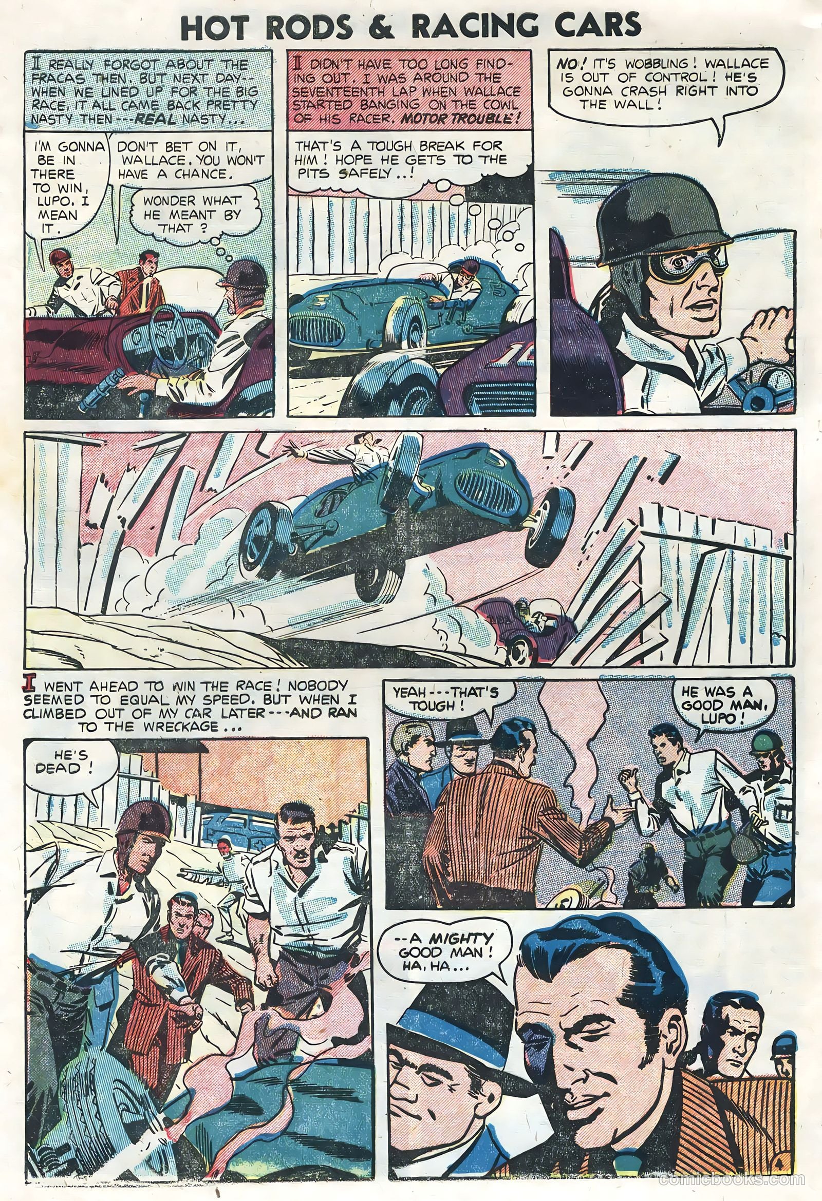 Hot Rods and Racing Cars #20 (1955) — page 27 of 35