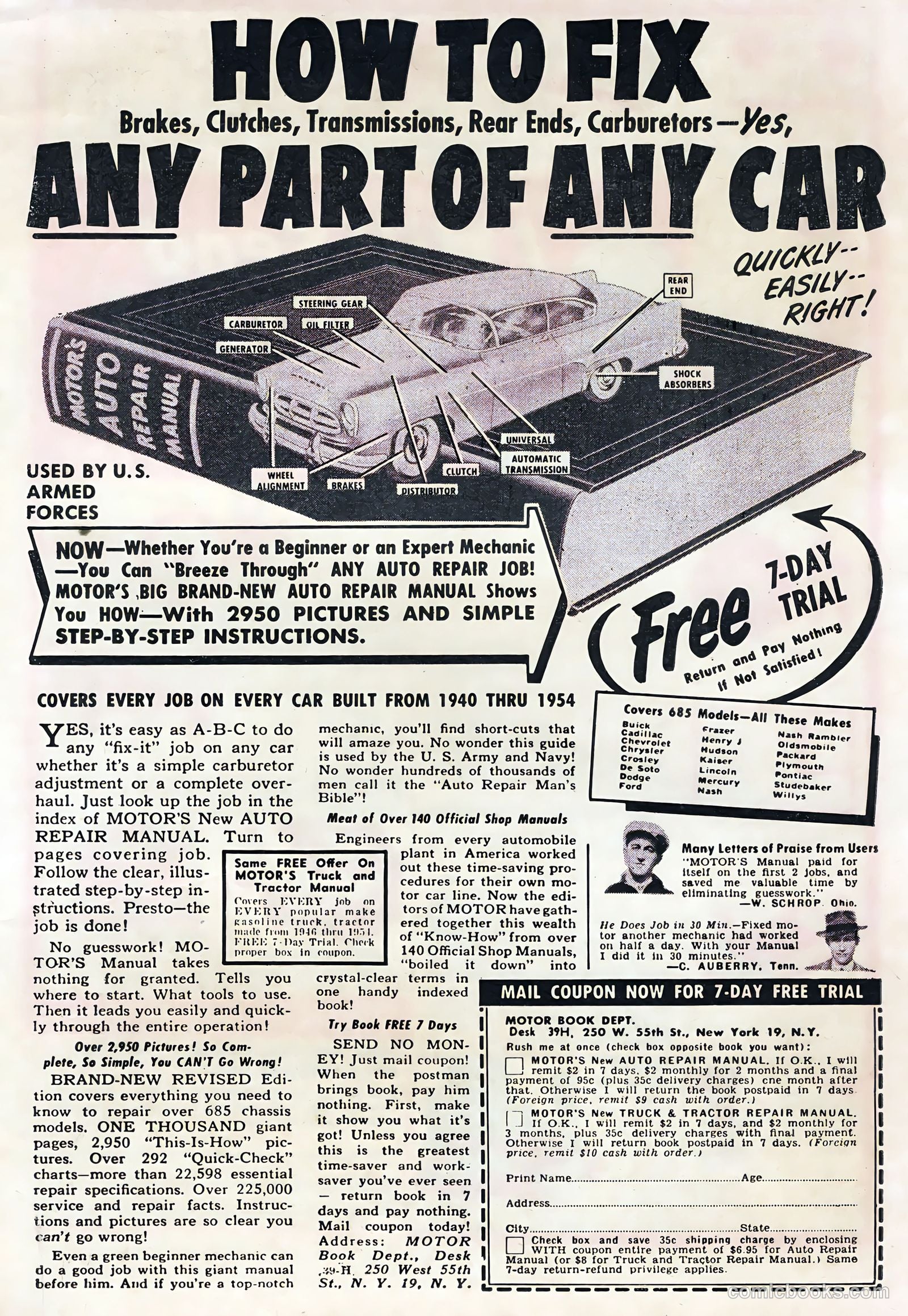 Hot Rods and Racing Cars #20 (1955) — page 34 of 35
