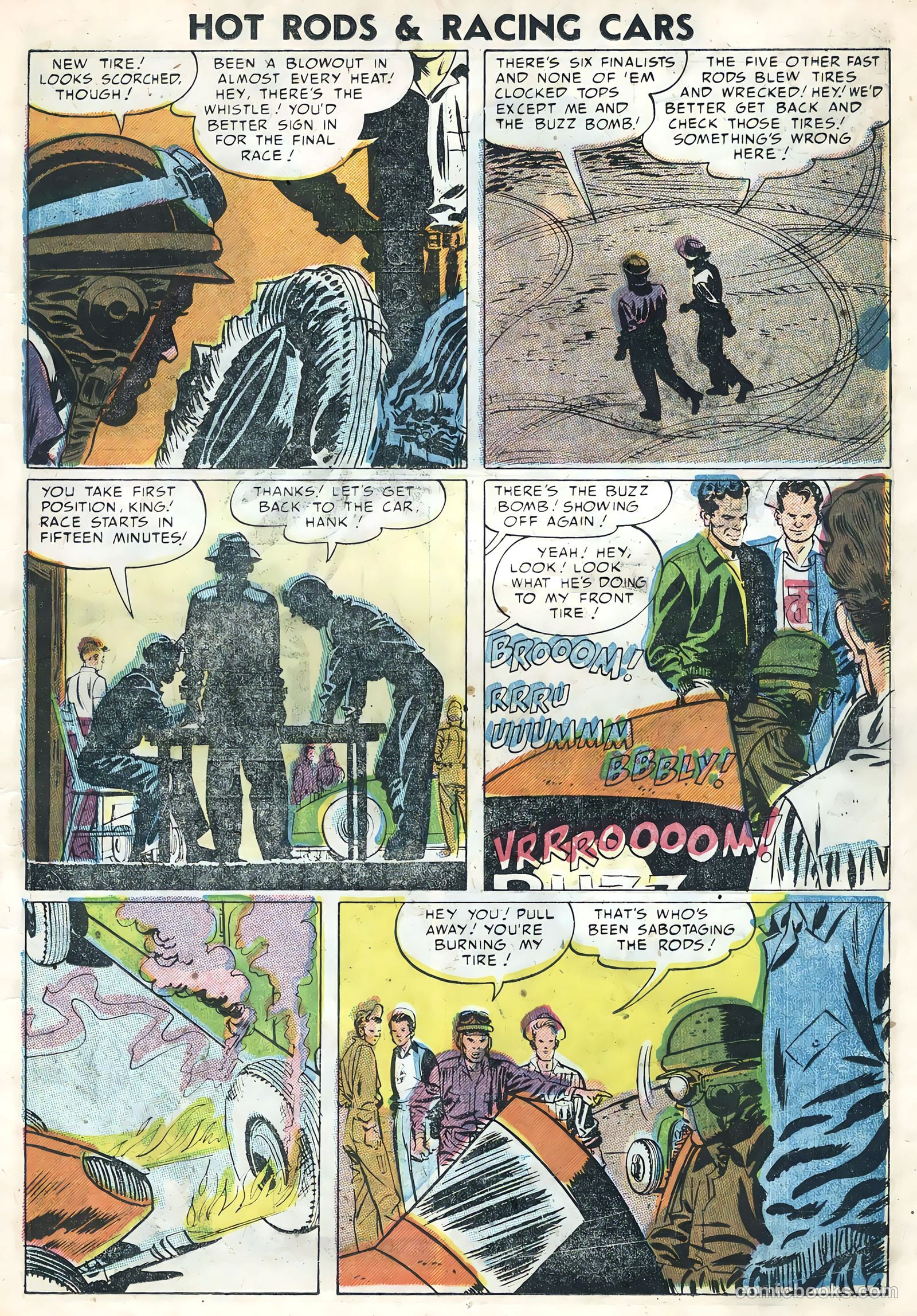 Hot Rods and Racing Cars #21 (1955) — page 11 of 36