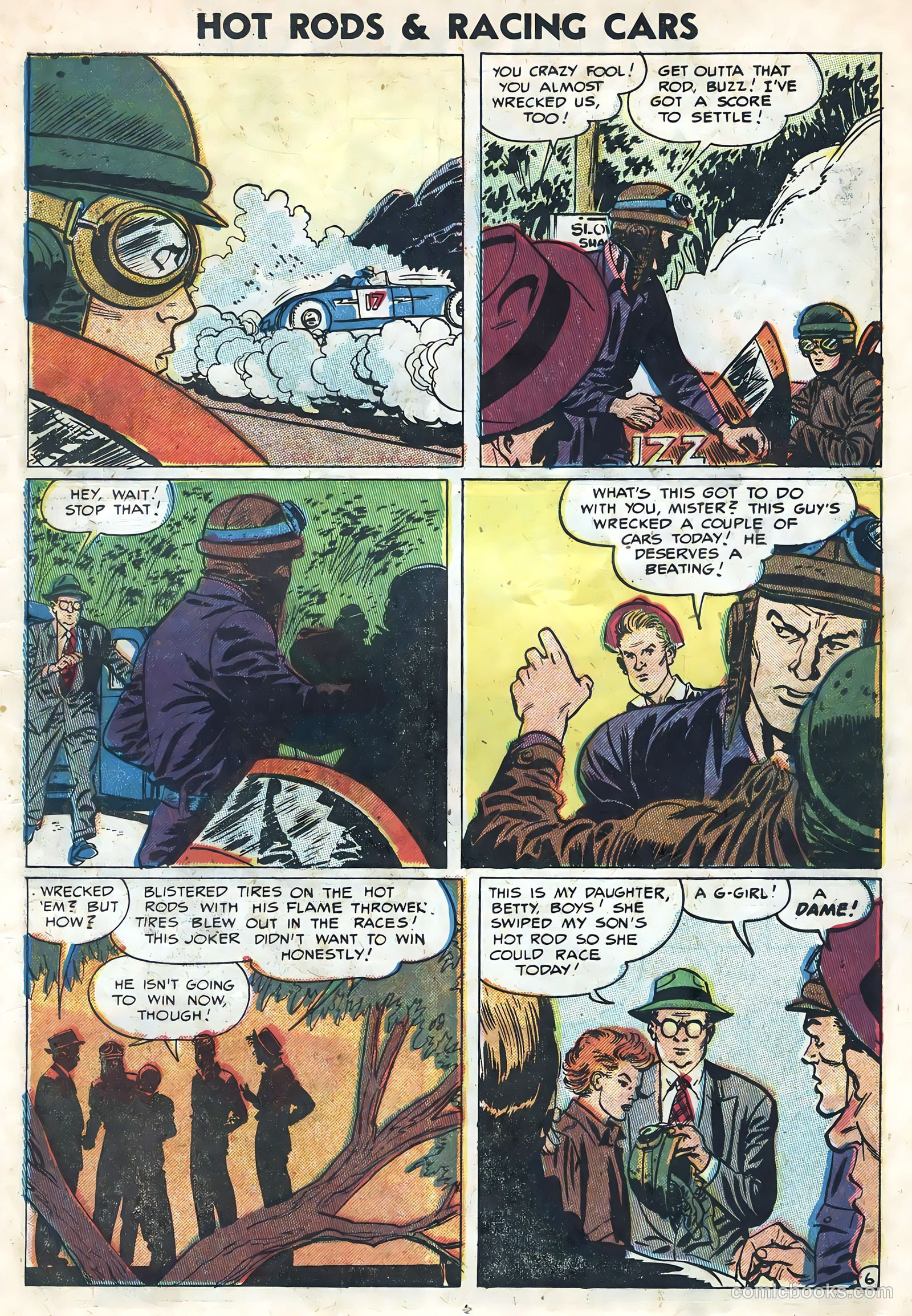 Hot Rods and Racing Cars #21 (1955) — page 13 of 36