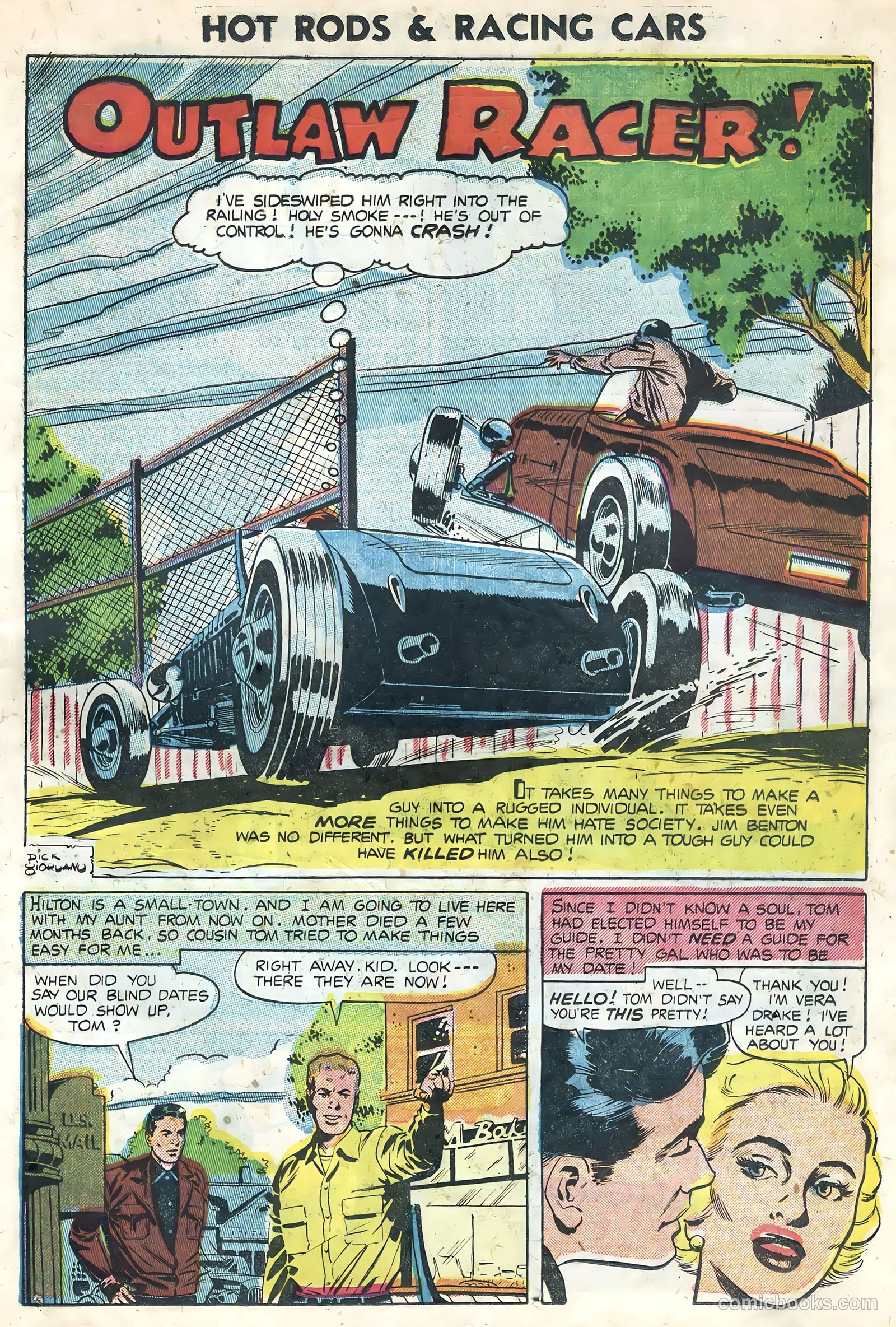 Hot Rods and Racing Cars #21 (1955) — page 23 of 36