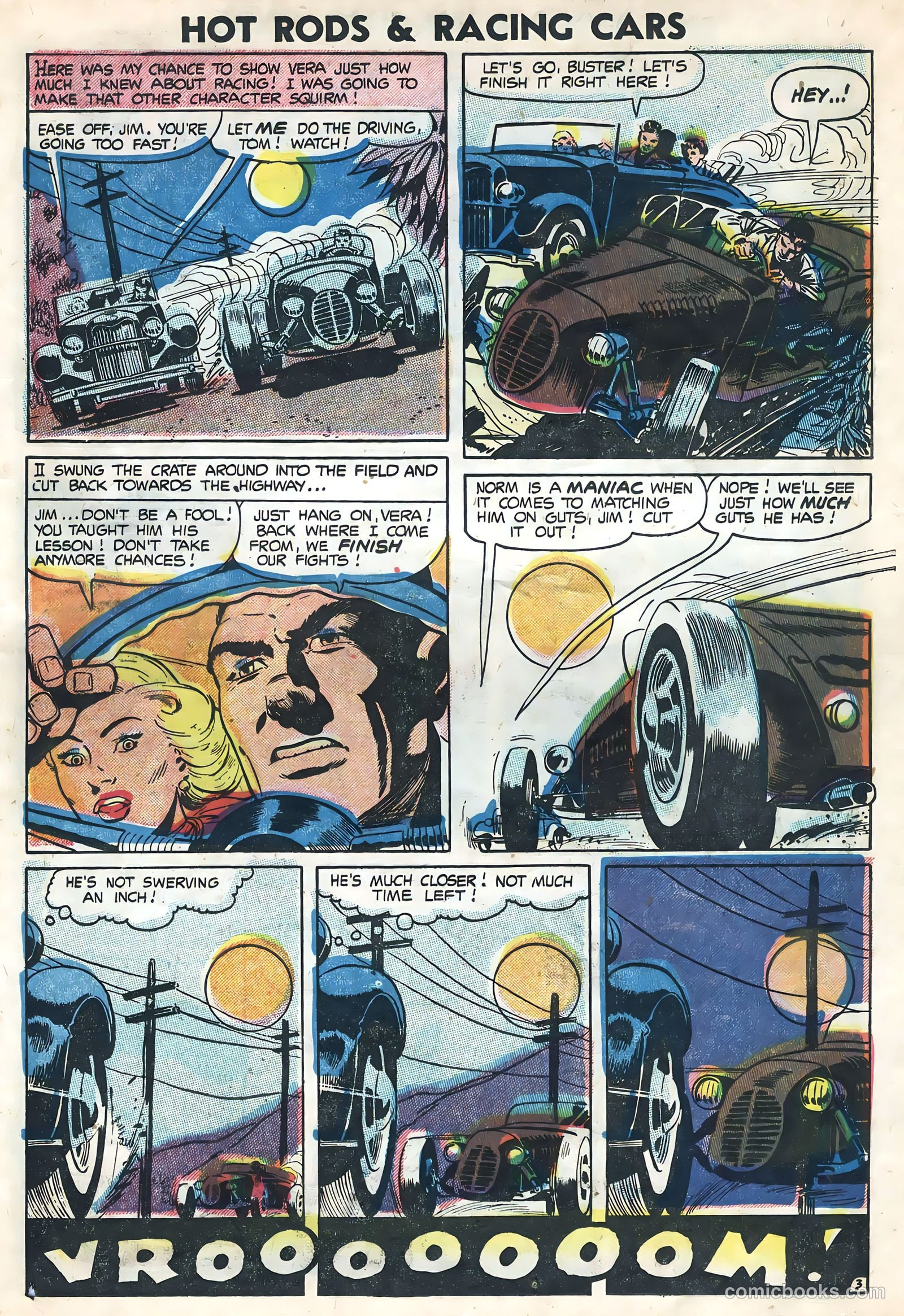Hot Rods and Racing Cars #21 (1955) — page 25 of 36