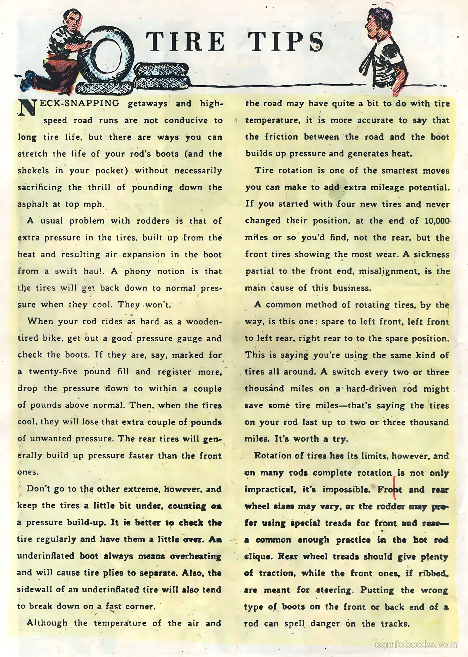 Hot Rods and Racing Cars #22 (1955) — page 14 of 36