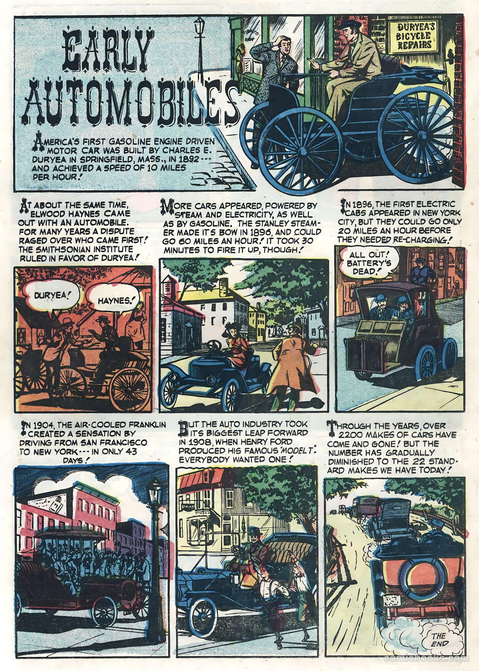 Hot Rods and Racing Cars #22 (1955) — page 24 of 36