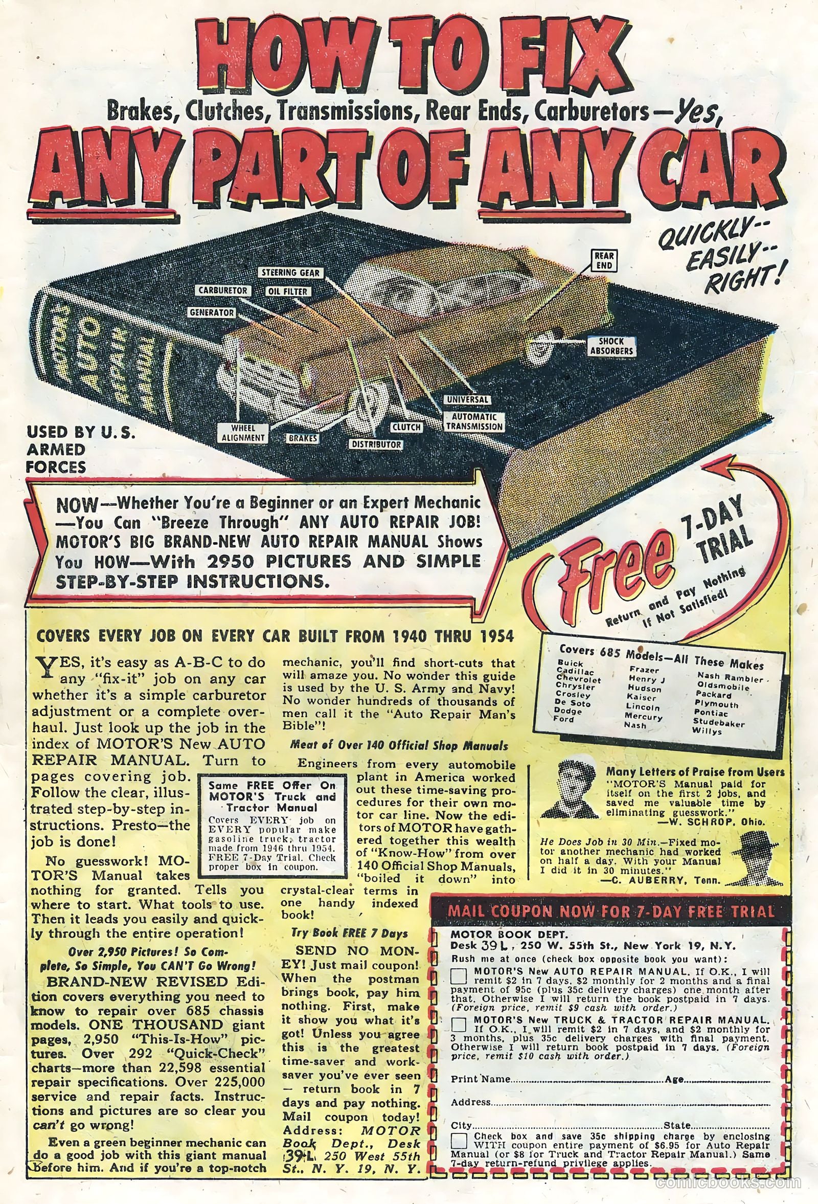 Hot Rods and Racing Cars #22 (1955) — page 31 of 36