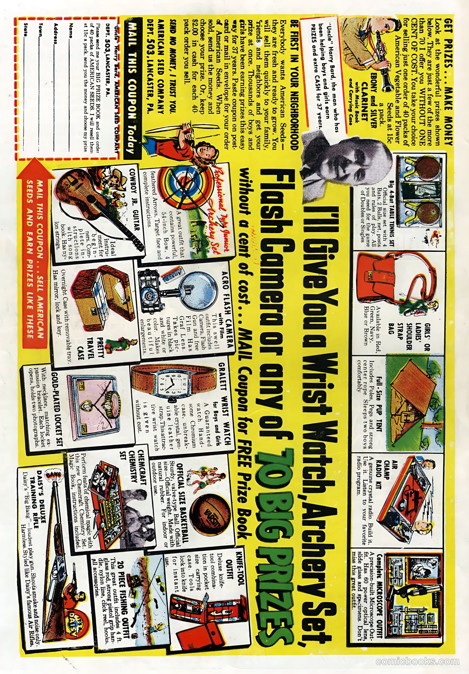 Hot Rods and Racing Cars #22 (1955) — page 36 of 36