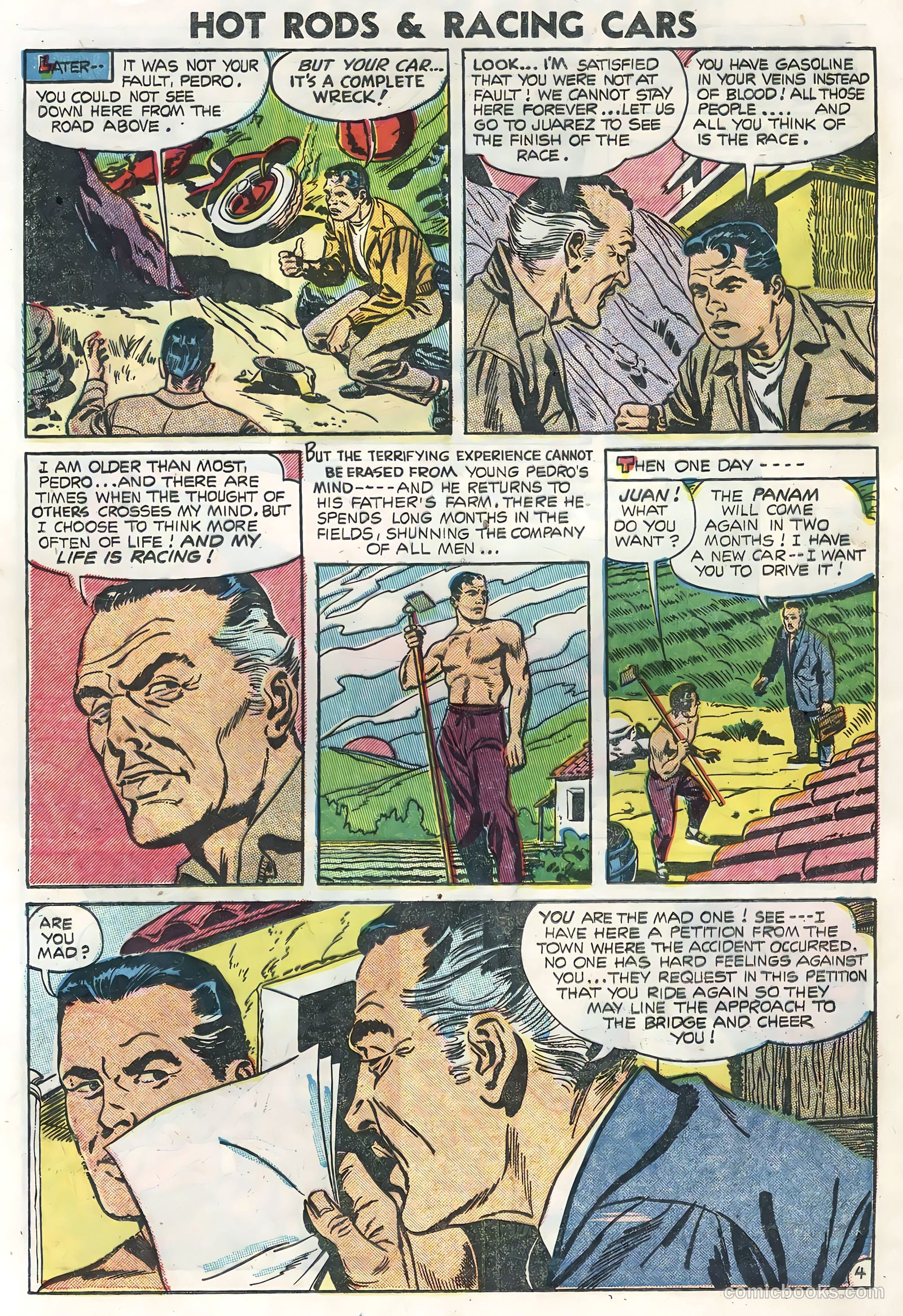 Hot Rods and Racing Cars #23 (1955) — page 24 of 36