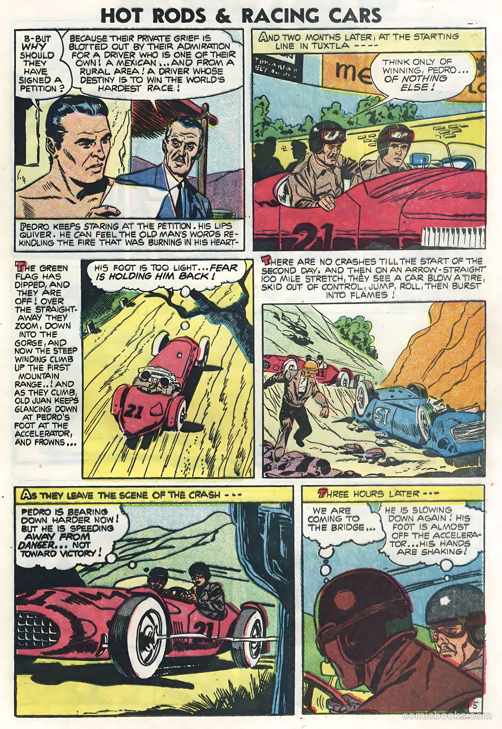 Hot Rods and Racing Cars #23 (1955) — page 25 of 36