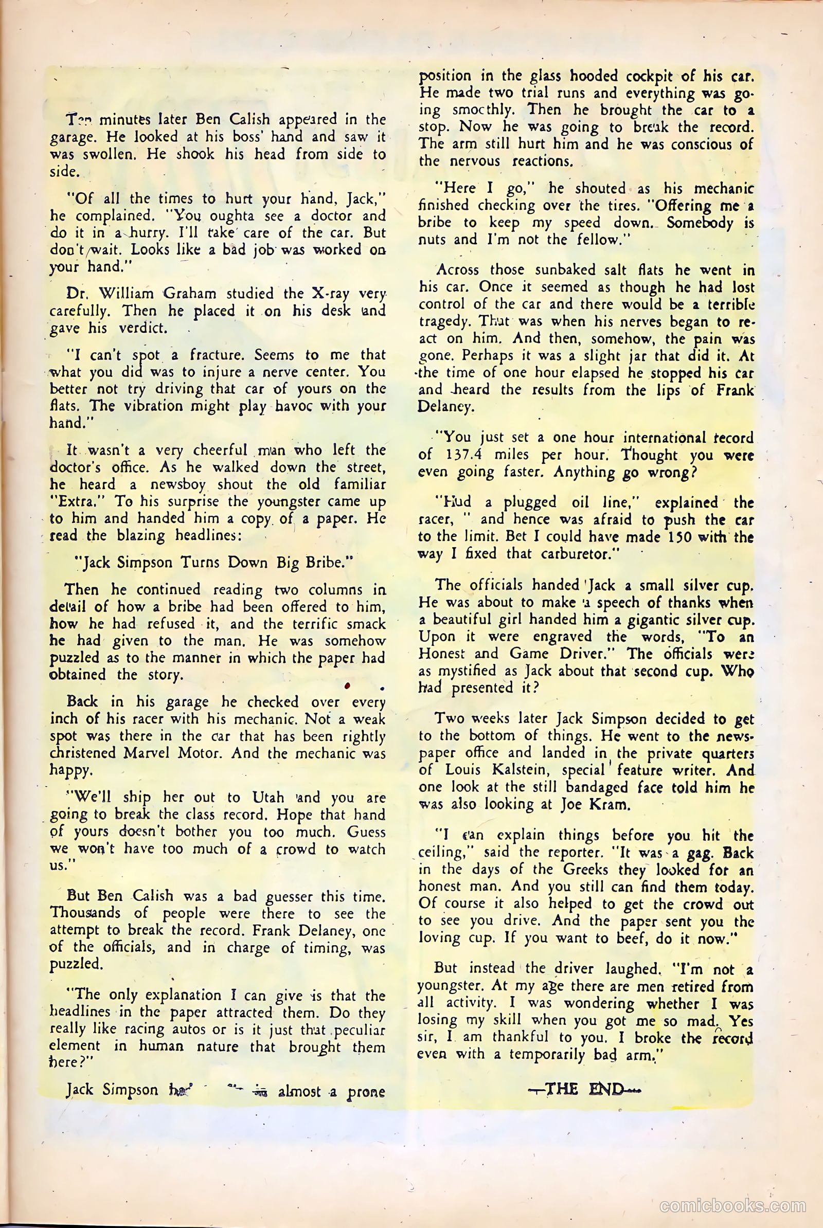 Hot Rods and Racing Cars #24 (1955) — page 17 of 36