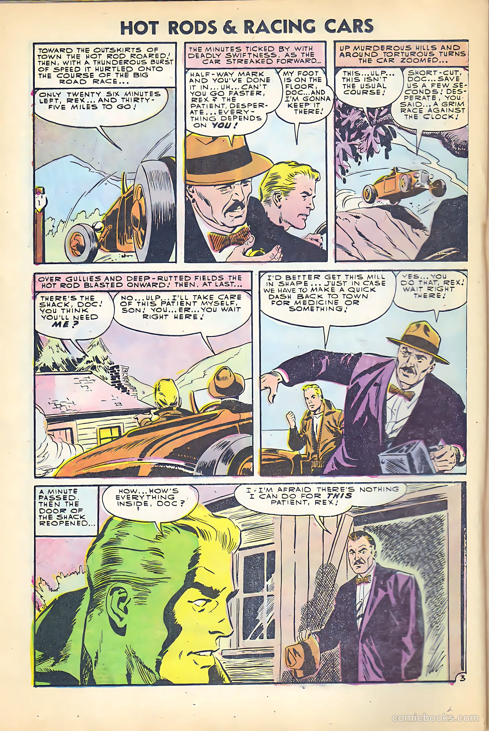Hot Rods and Racing Cars #24 (1955) — page 20 of 36