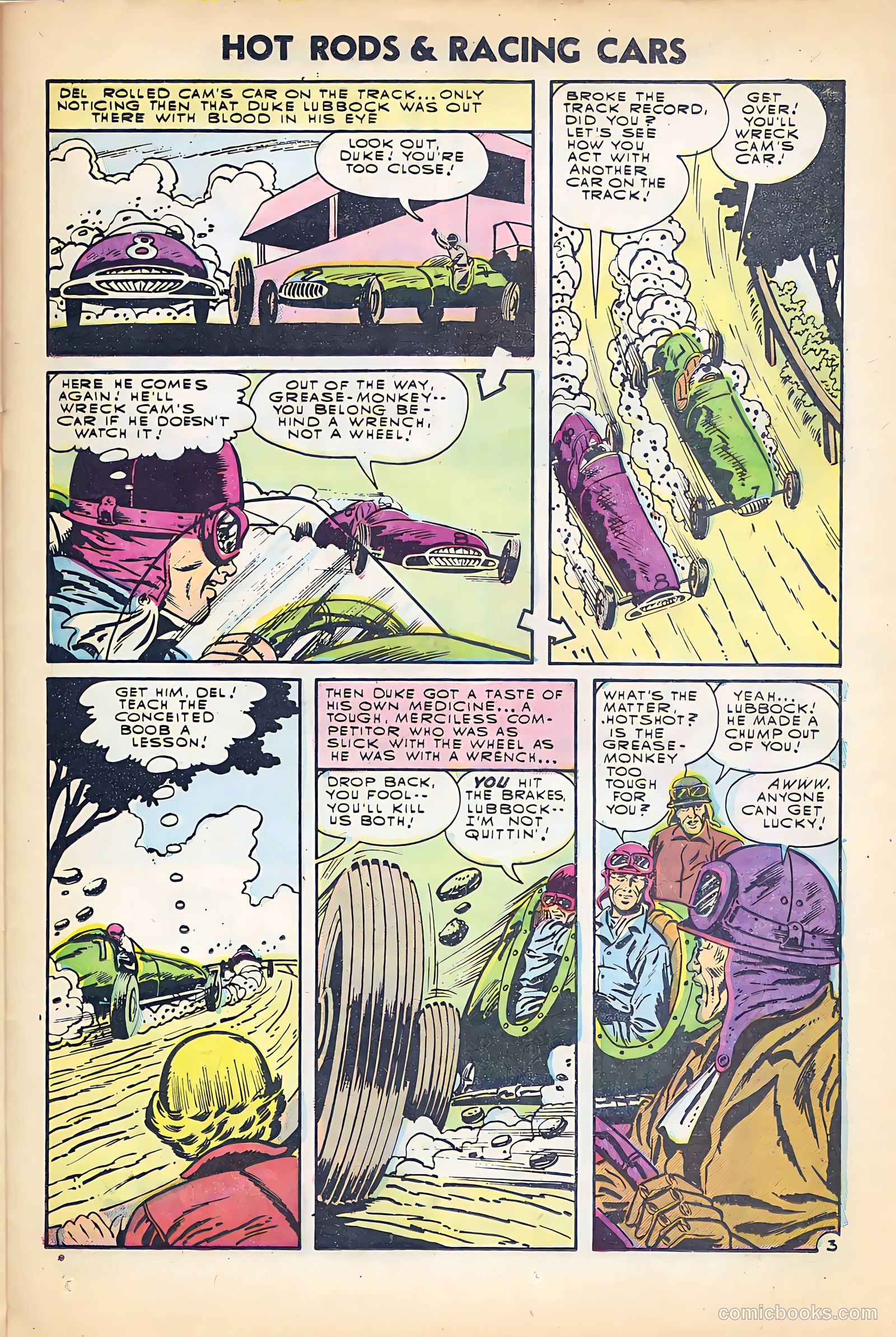 Hot Rods and Racing Cars #24 (1955) — page 25 of 36